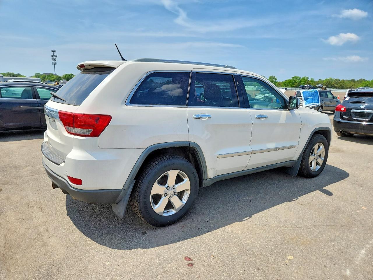 2011 Jeep Grand Cherokee Limited Белый vin: 1J4RR5GG1BC714468