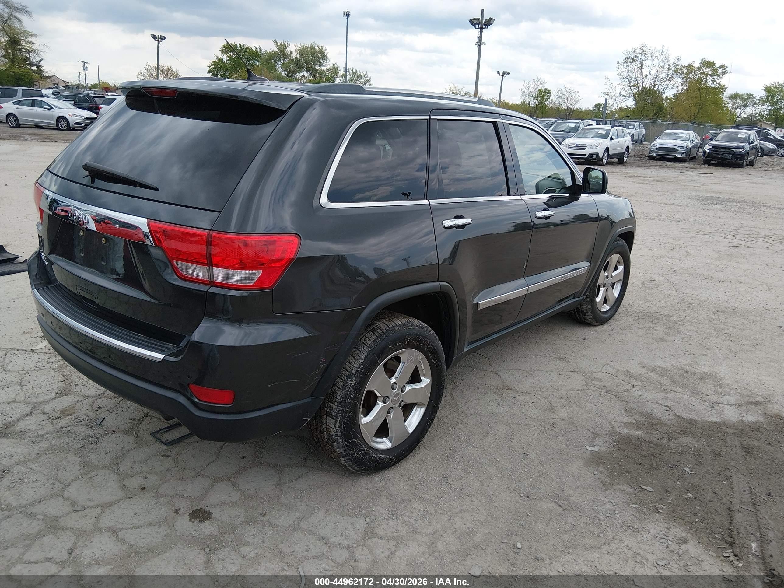 2011 Jeep Grand Cherokee Limited Gray vin: 1J4RR5GG1BC715491