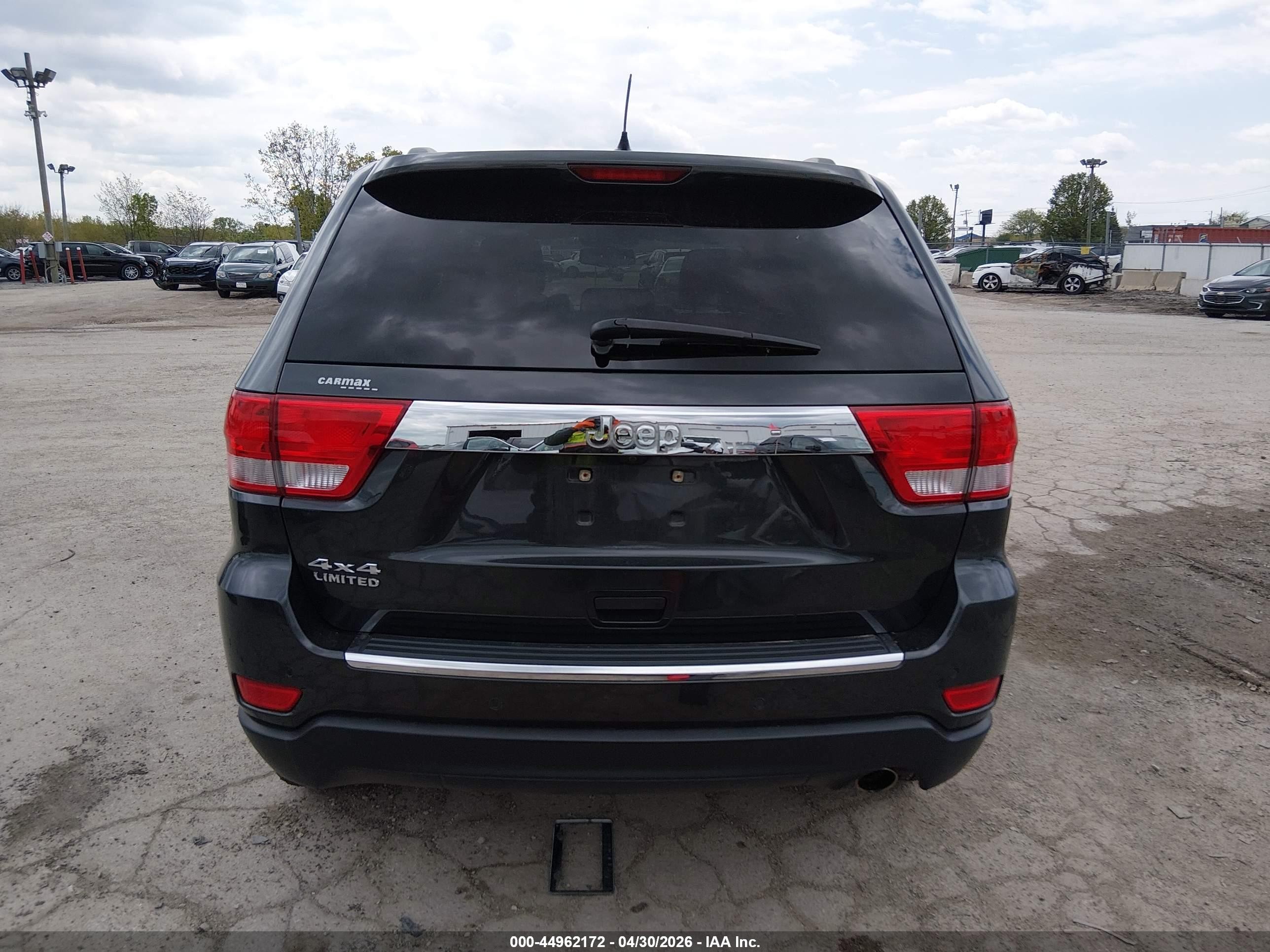 2011 Jeep Grand Cherokee Limited Gray vin: 1J4RR5GG1BC715491
