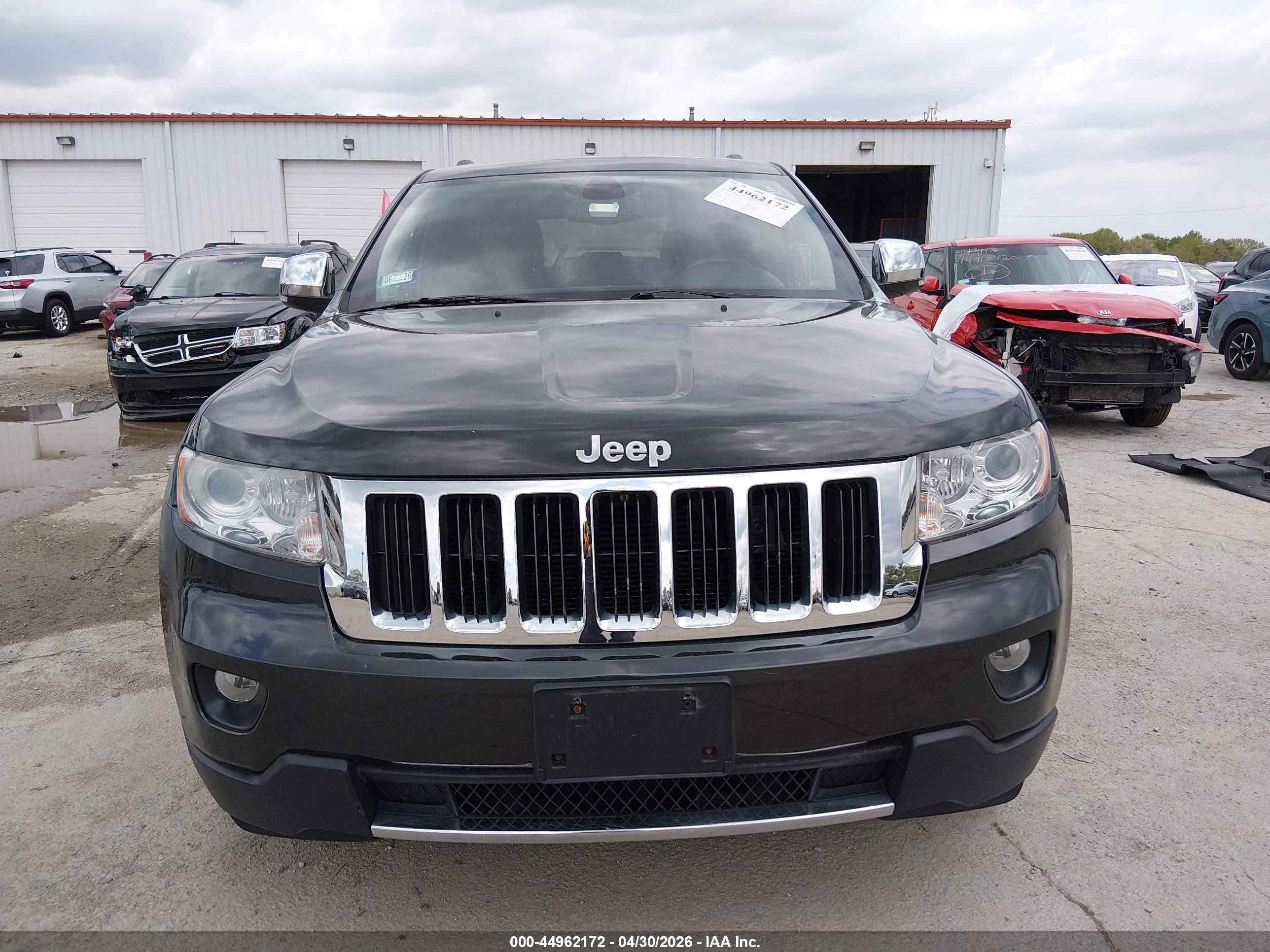2011 Jeep Grand Cherokee Limited Gray vin: 1J4RR5GG1BC715491