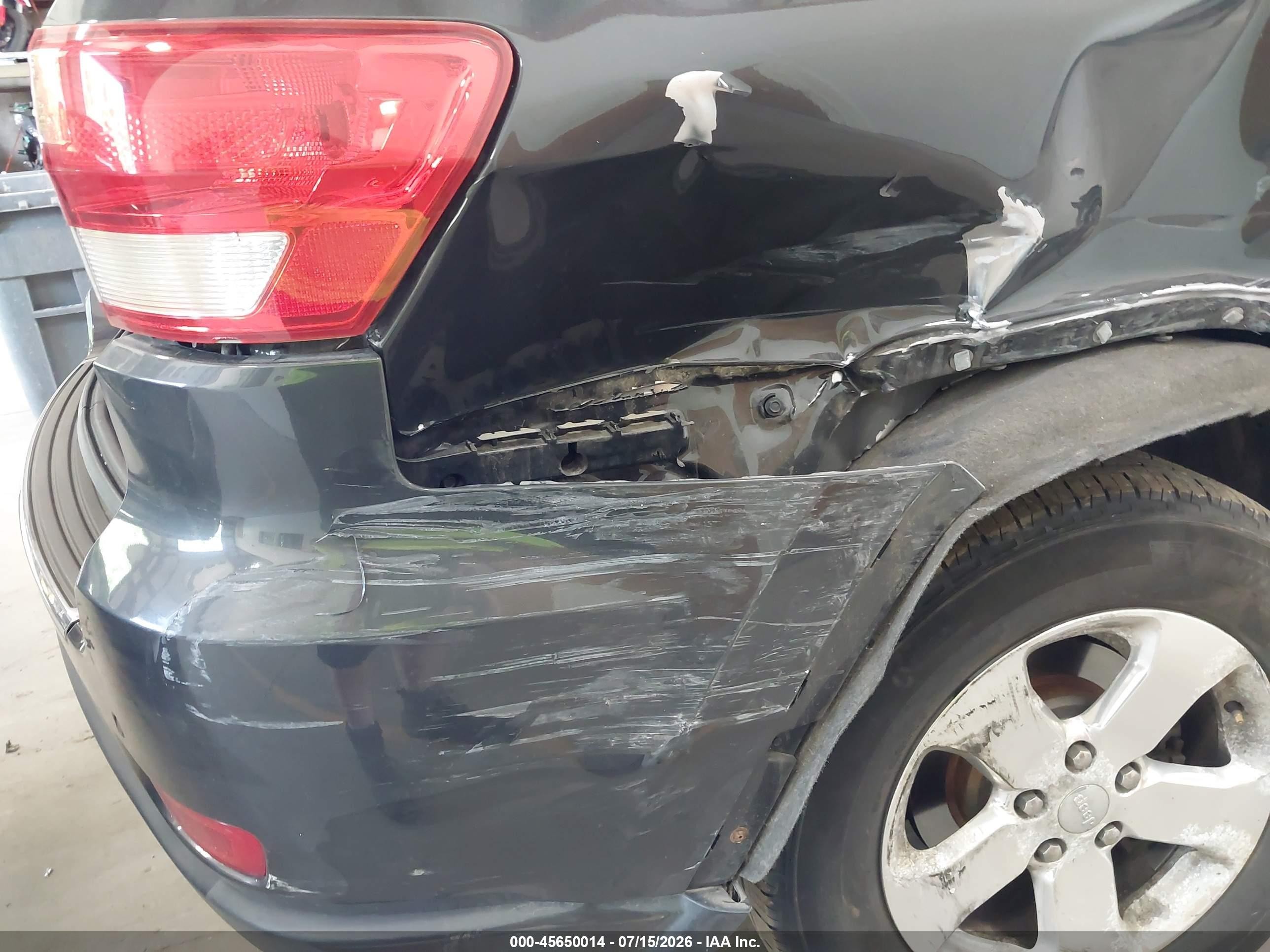 2011 Jeep Grand Cherokee Limited Серый vin: 1J4RR5GG2BC715354