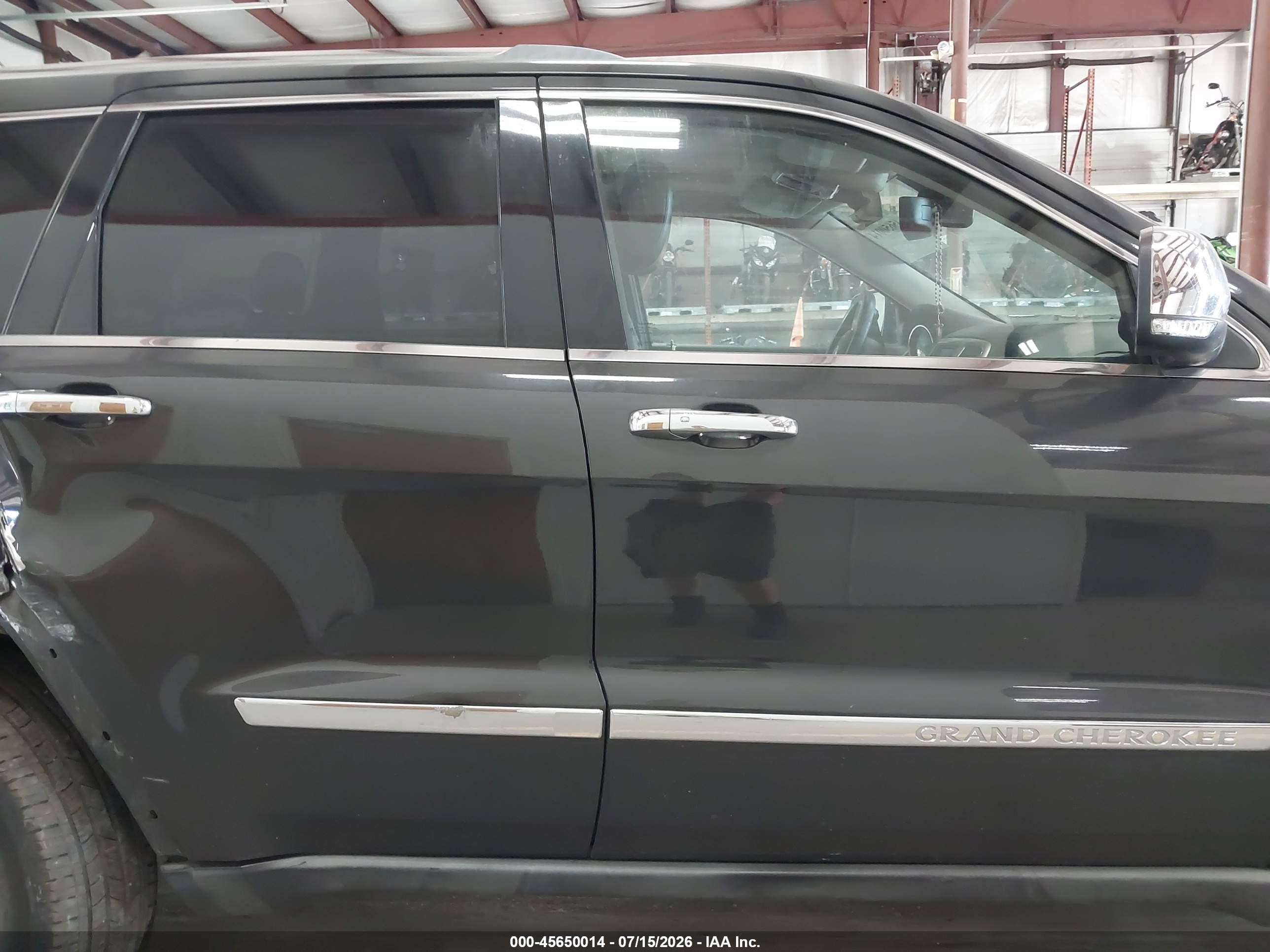 2011 Jeep Grand Cherokee Limited Серый vin: 1J4RR5GG2BC715354