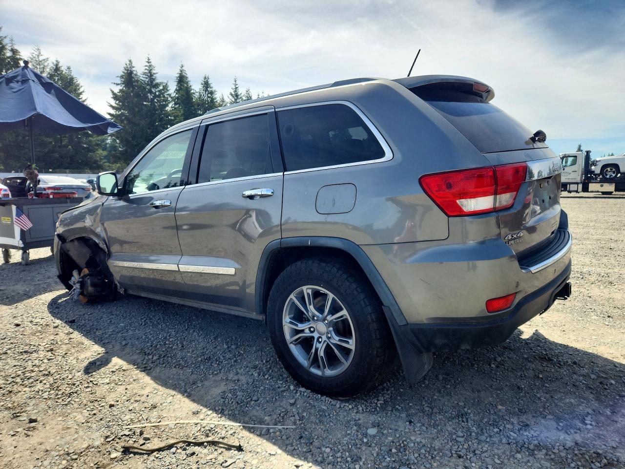 2011 Jeep Grand Cherokee Limited Gray vin: 1J4RR5GG3BC604375