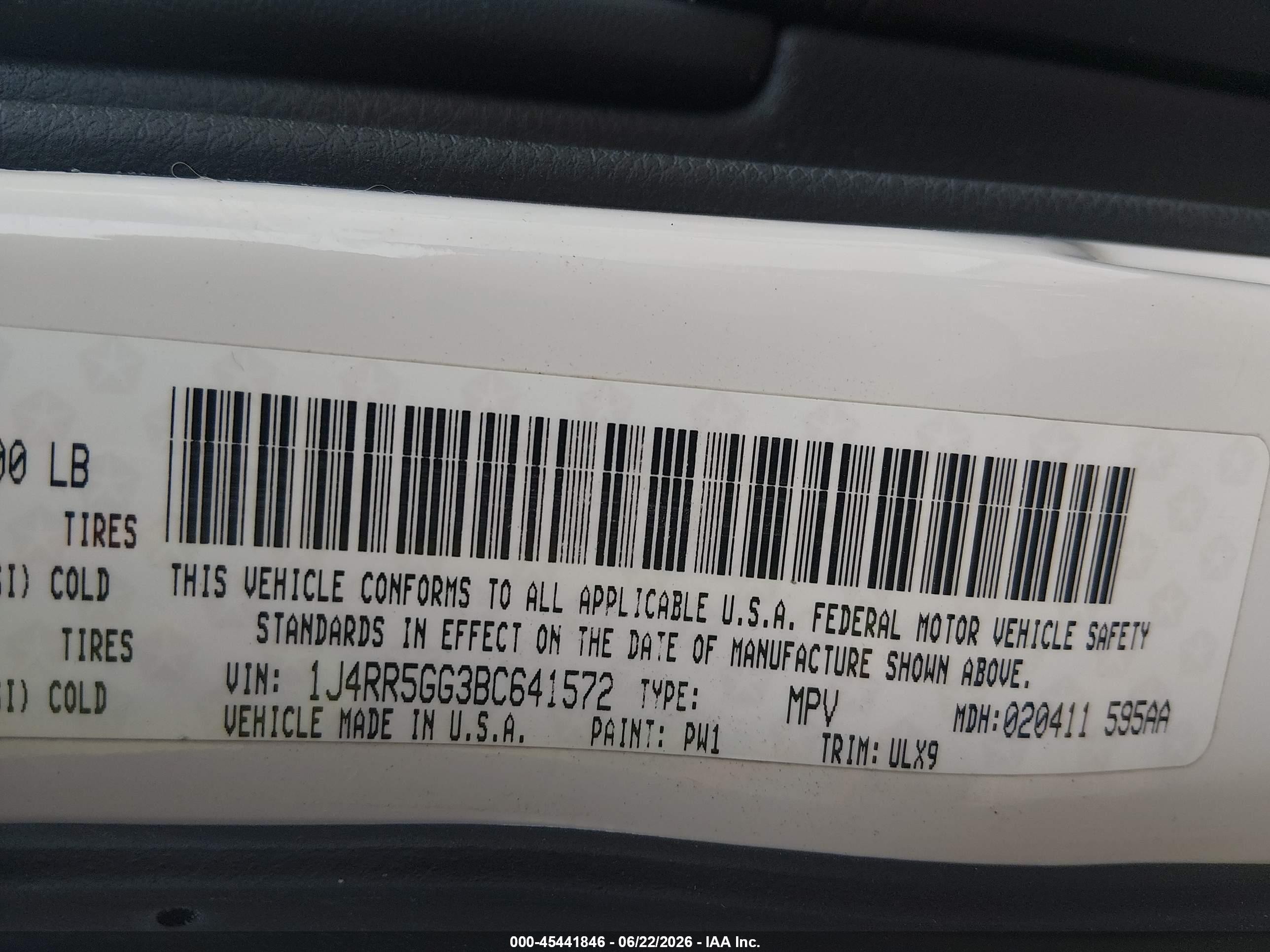 2011 Jeep Grand Cherokee Limited White vin: 1J4RR5GG3BC641572