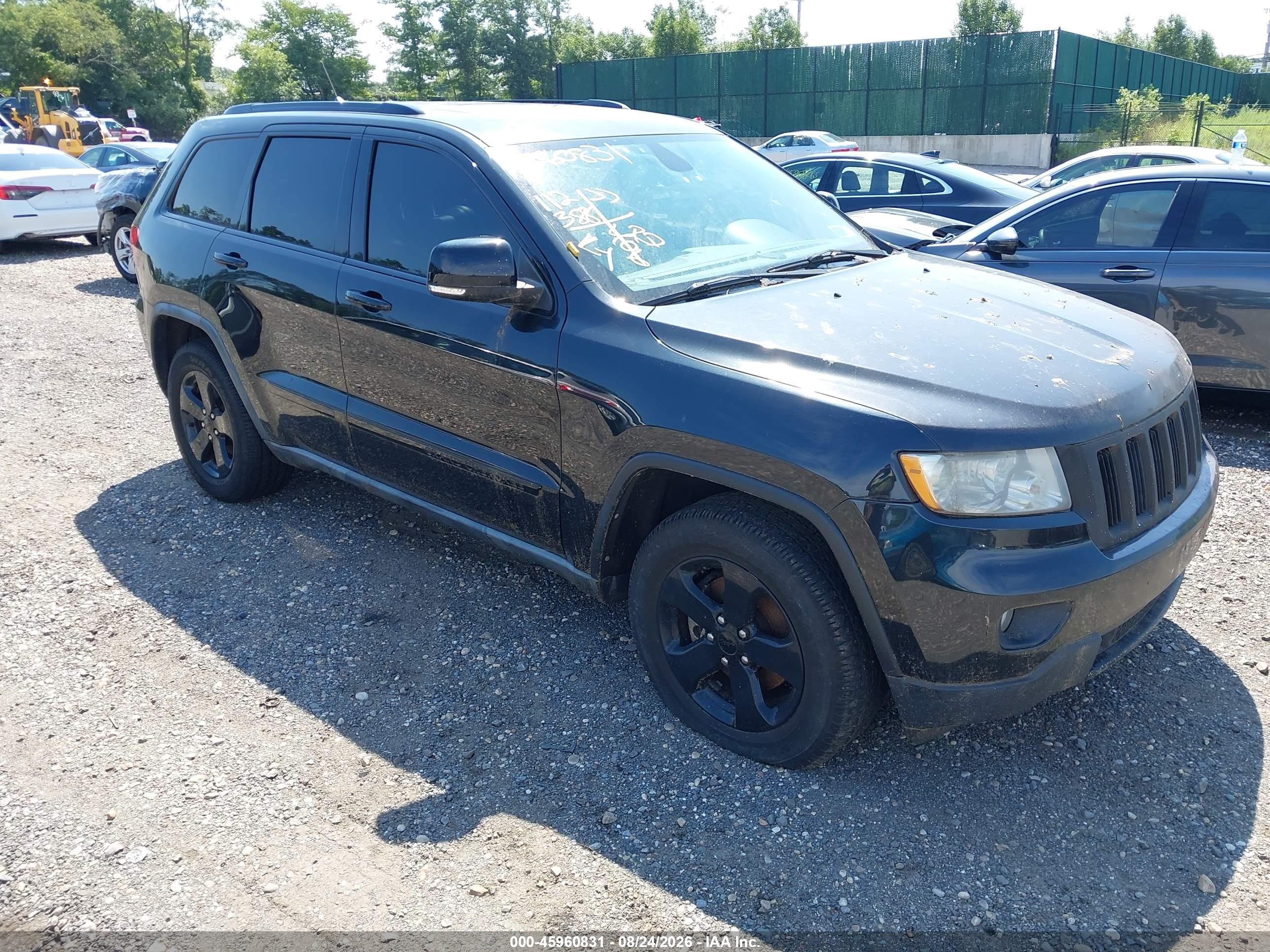 2011 Jeep Grand Cherokee Limited Черный vin: 1J4RR5GG4BC584203
