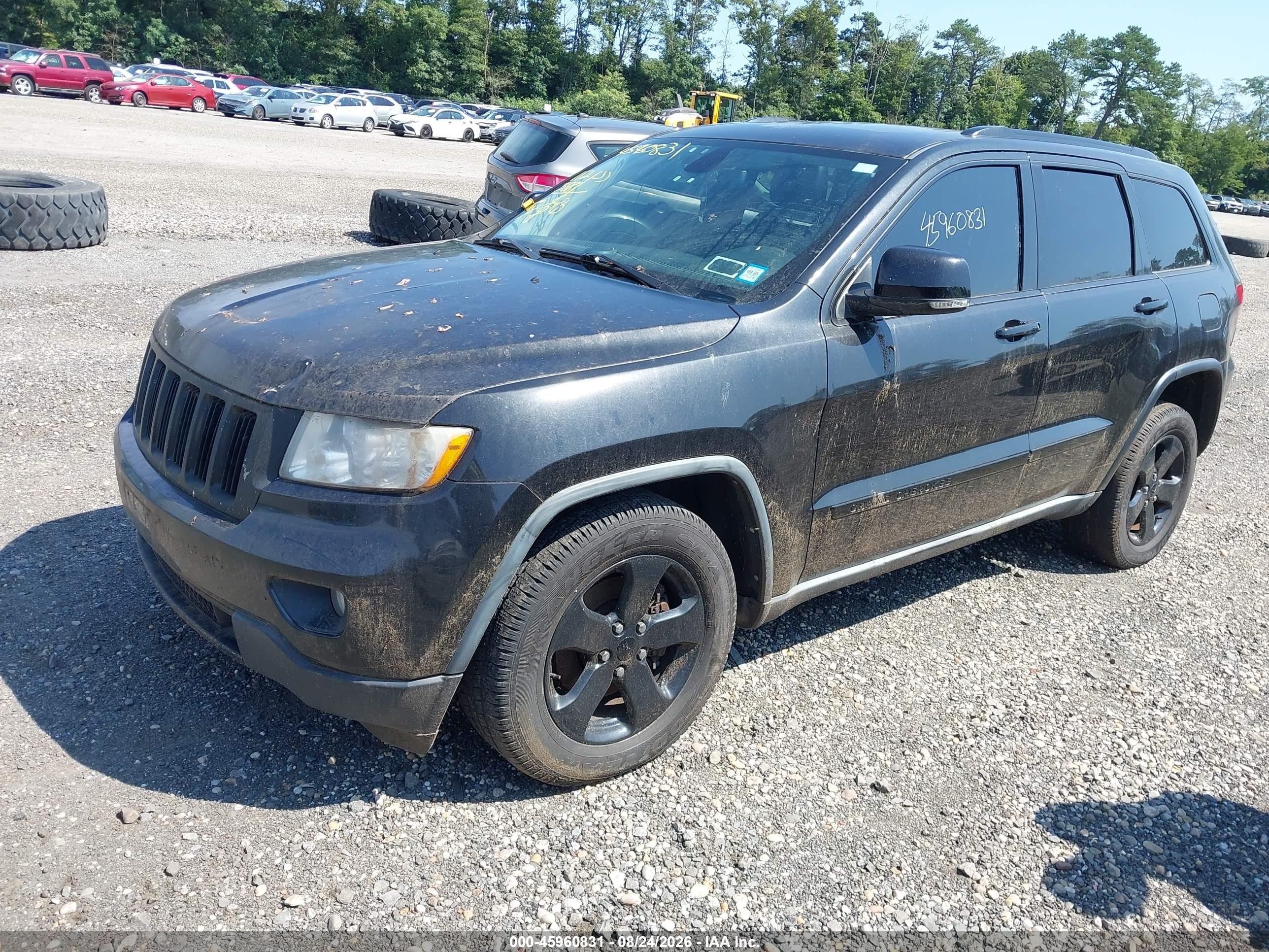 2011 Jeep Grand Cherokee Limited Черный vin: 1J4RR5GG4BC584203