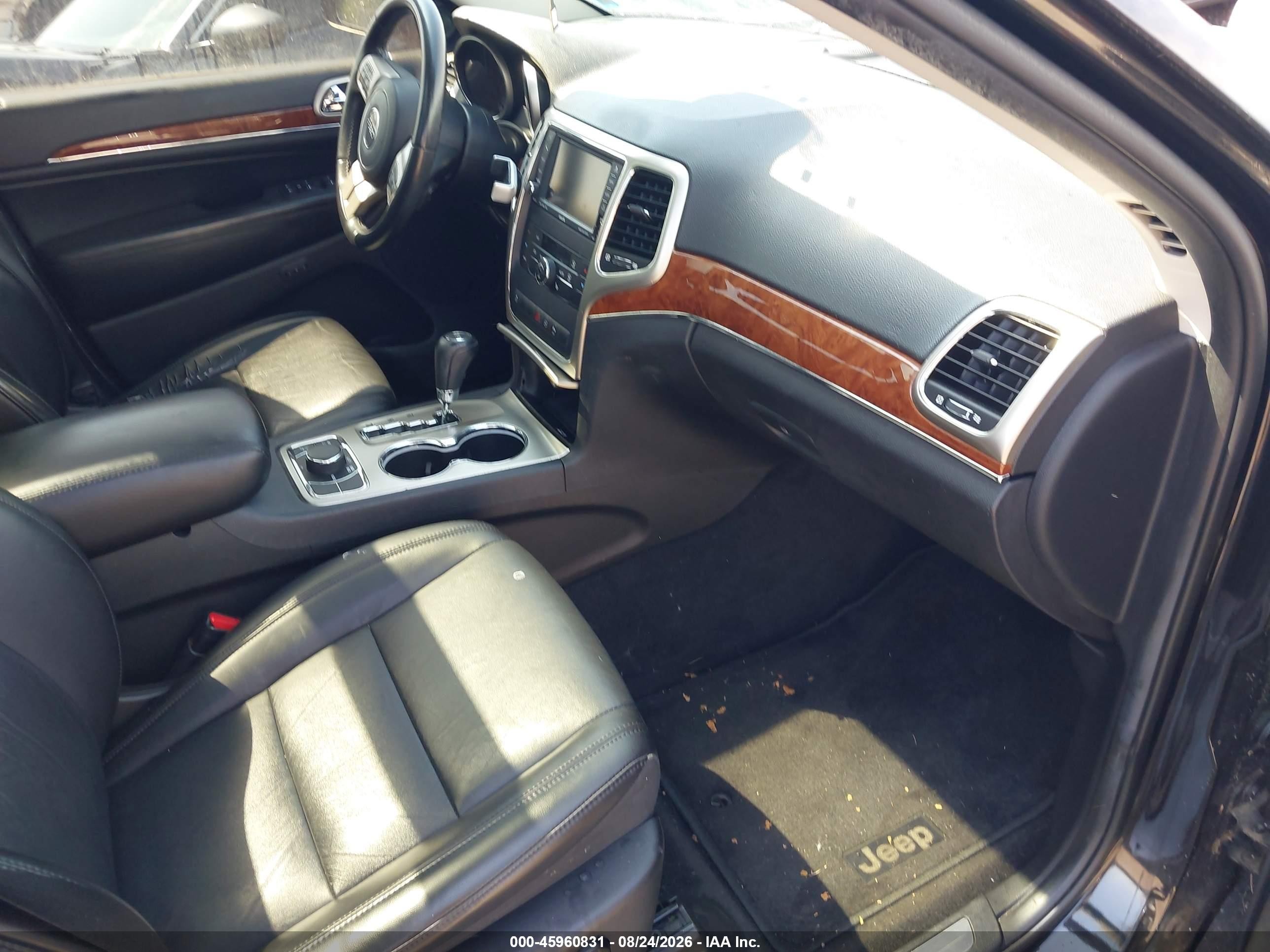2011 Jeep Grand Cherokee Limited Черный vin: 1J4RR5GG4BC584203