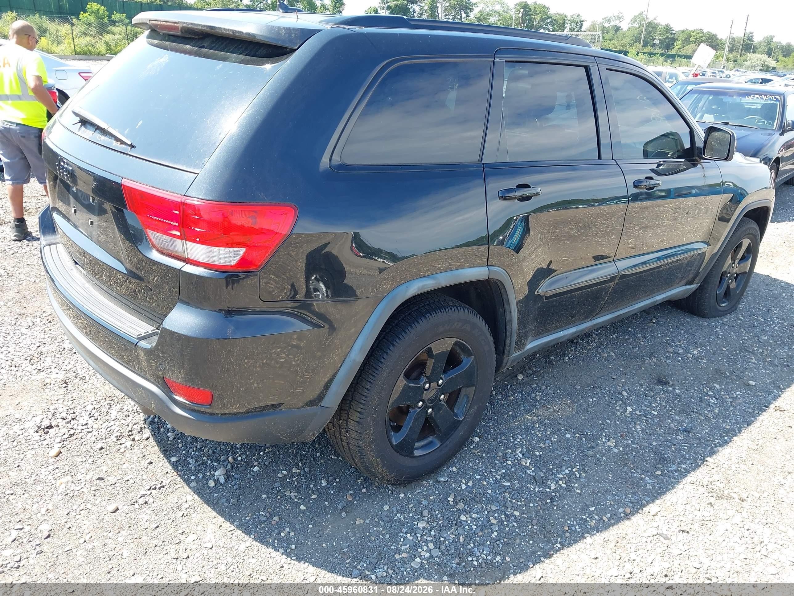2011 Jeep Grand Cherokee Limited Черный vin: 1J4RR5GG4BC584203