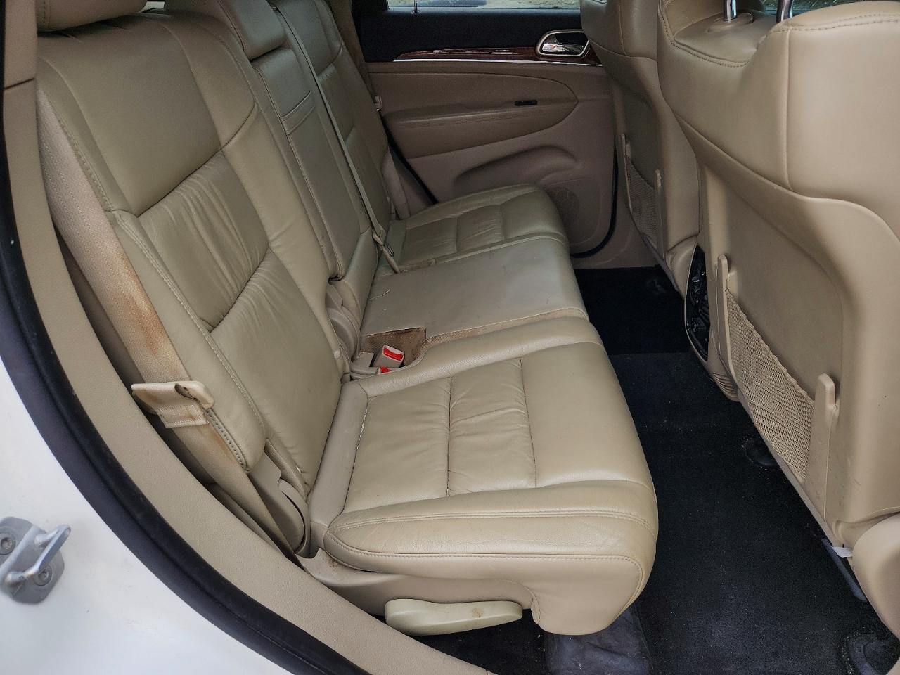2011 Jeep Grand Cherokee Limited White vin: 1J4RR5GG4BC605132