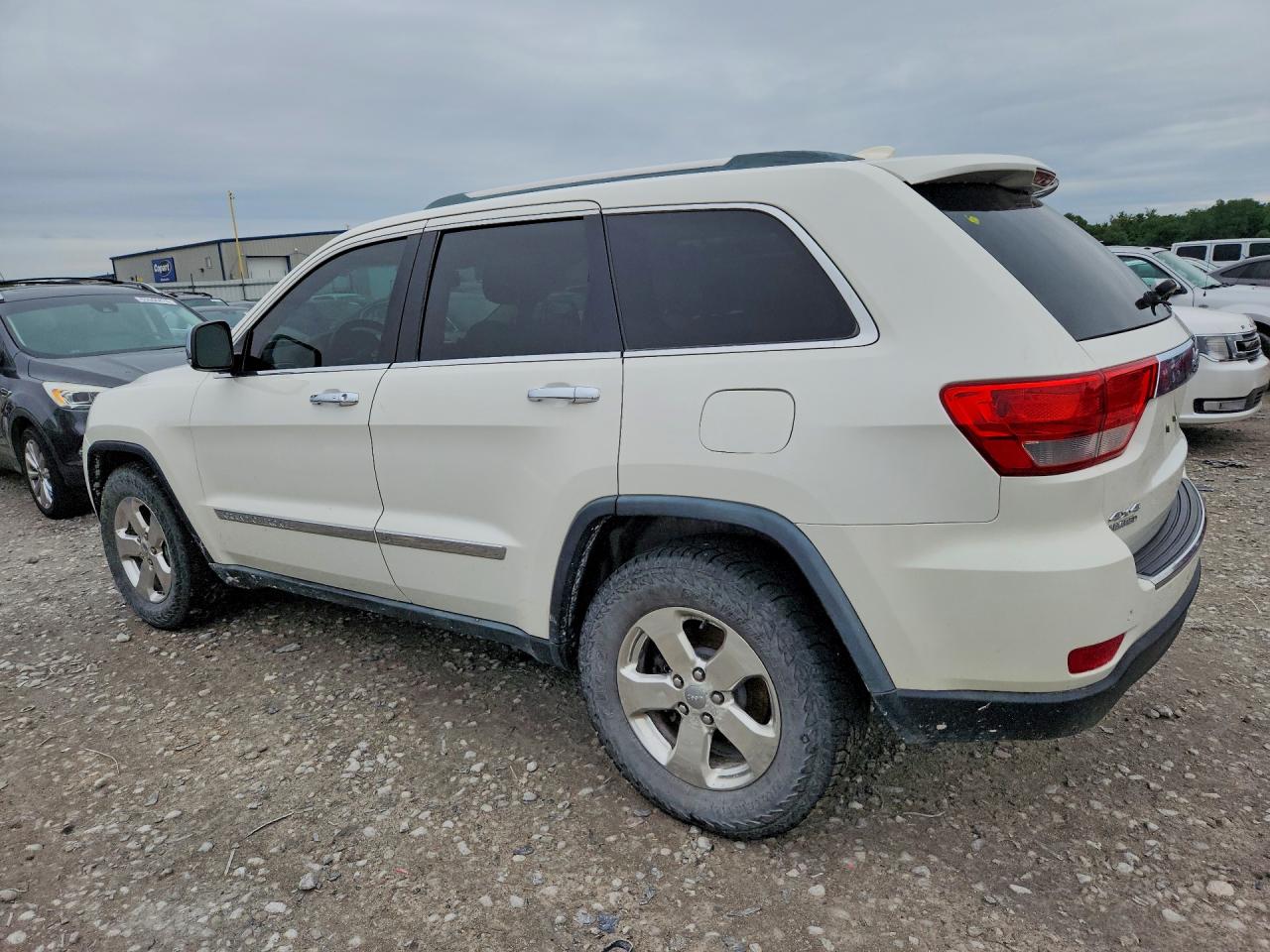 2011 Jeep Grand Cherokee Limited White vin: 1J4RR5GG4BC605132