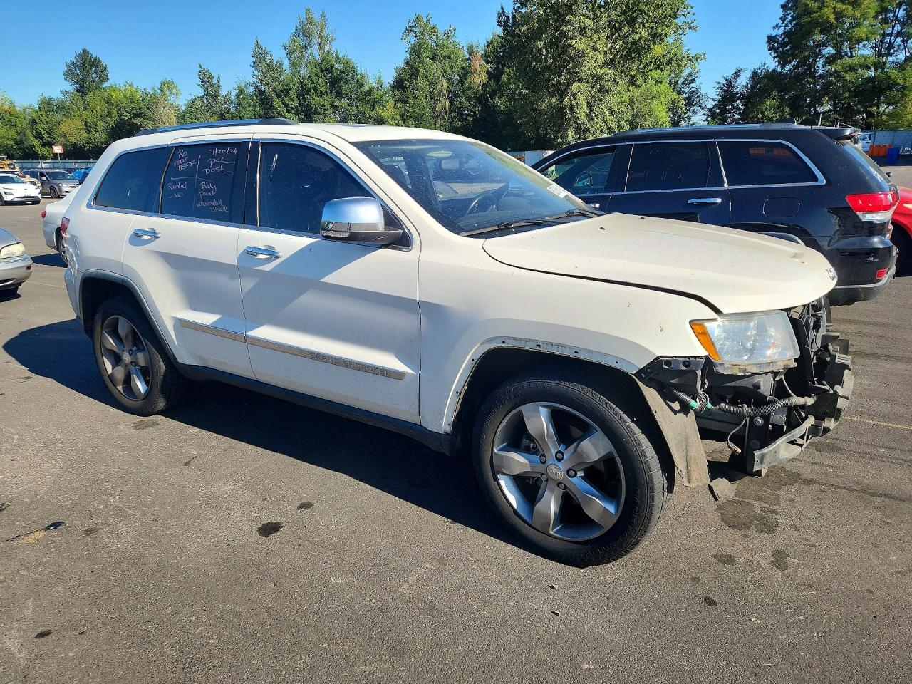 2011 Jeep Grand Cherokee Limited White vin: 1J4RR5GG5BC527959
