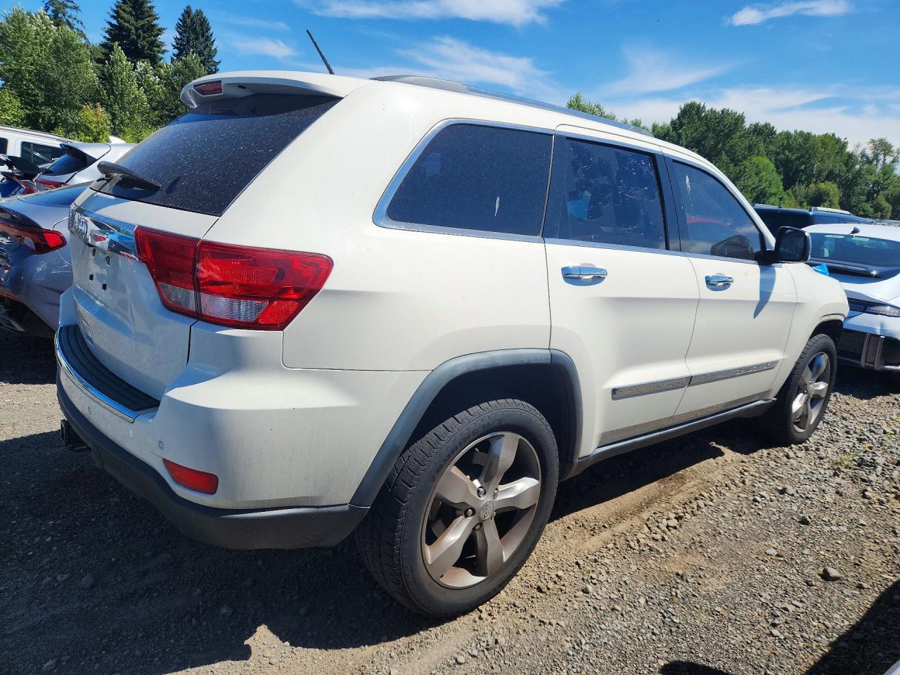 2011 Jeep Grand Cherokee Limited White vin: 1J4RR5GG5BC527959