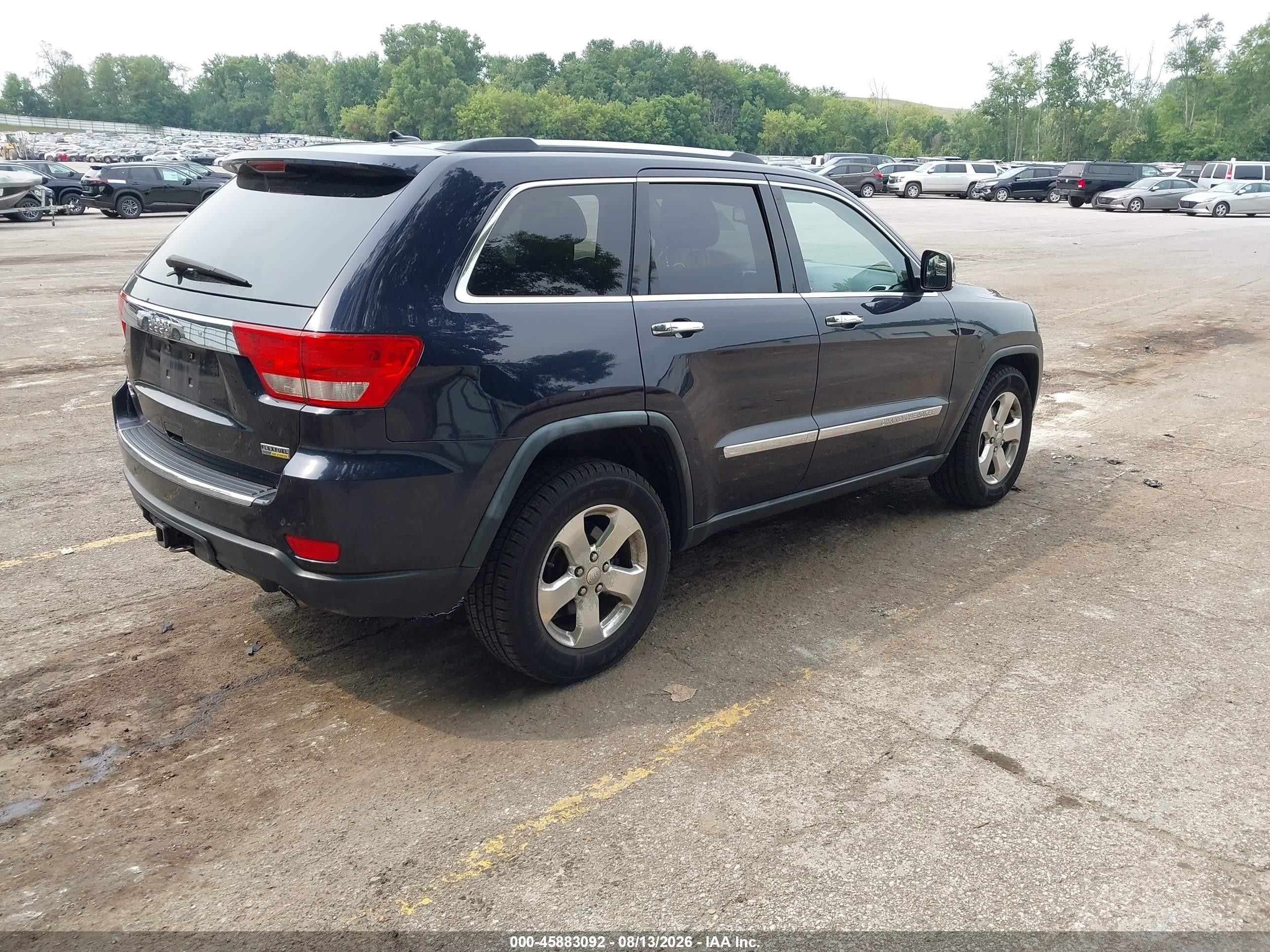2011 Jeep Grand Cherokee Limited Blue vin: 1J4RR5GG5BC550741