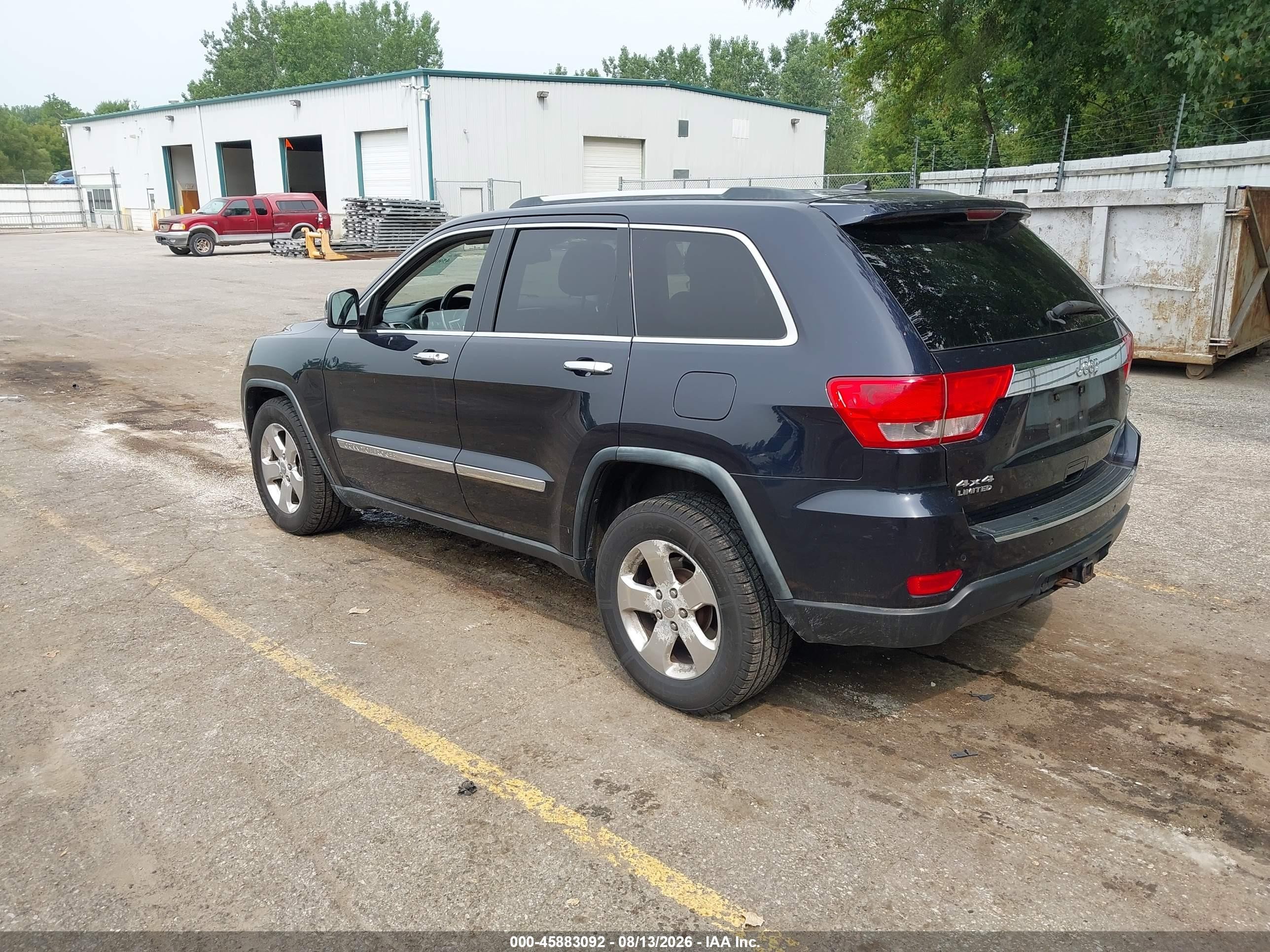 2011 Jeep Grand Cherokee Limited Blue vin: 1J4RR5GG5BC550741