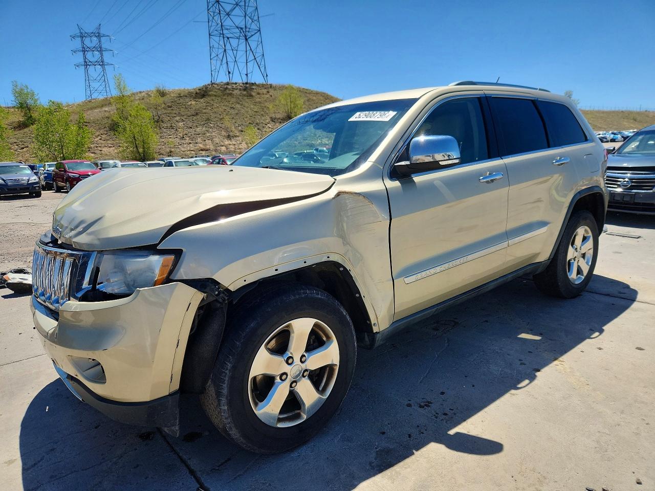 2011 Jeep Grand Cherokee Limited Tan vin: 1J4RR5GG5BC690479