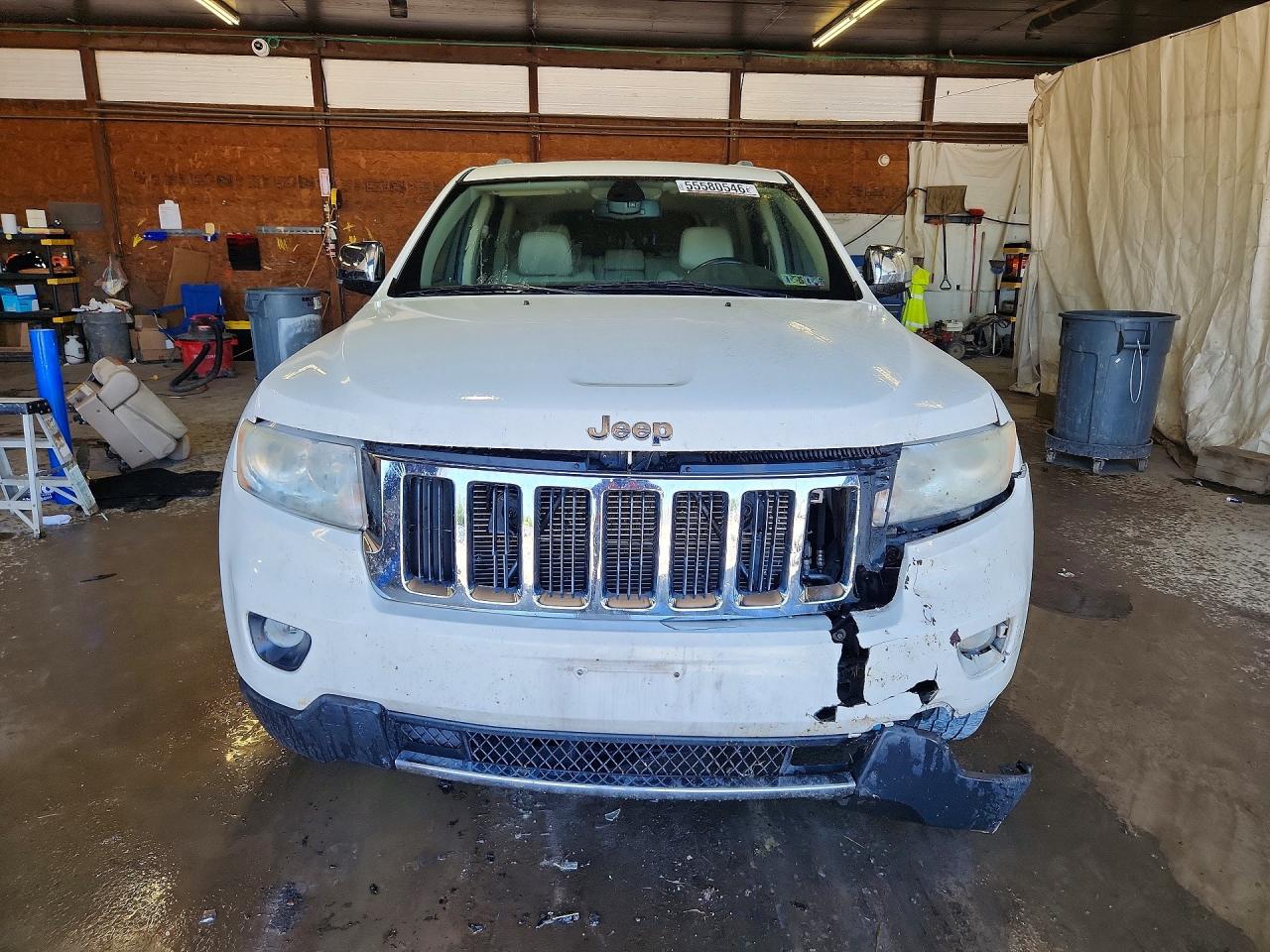 2011 Jeep Grand Cherokee Limited White vin: 1J4RR5GG5BC719432