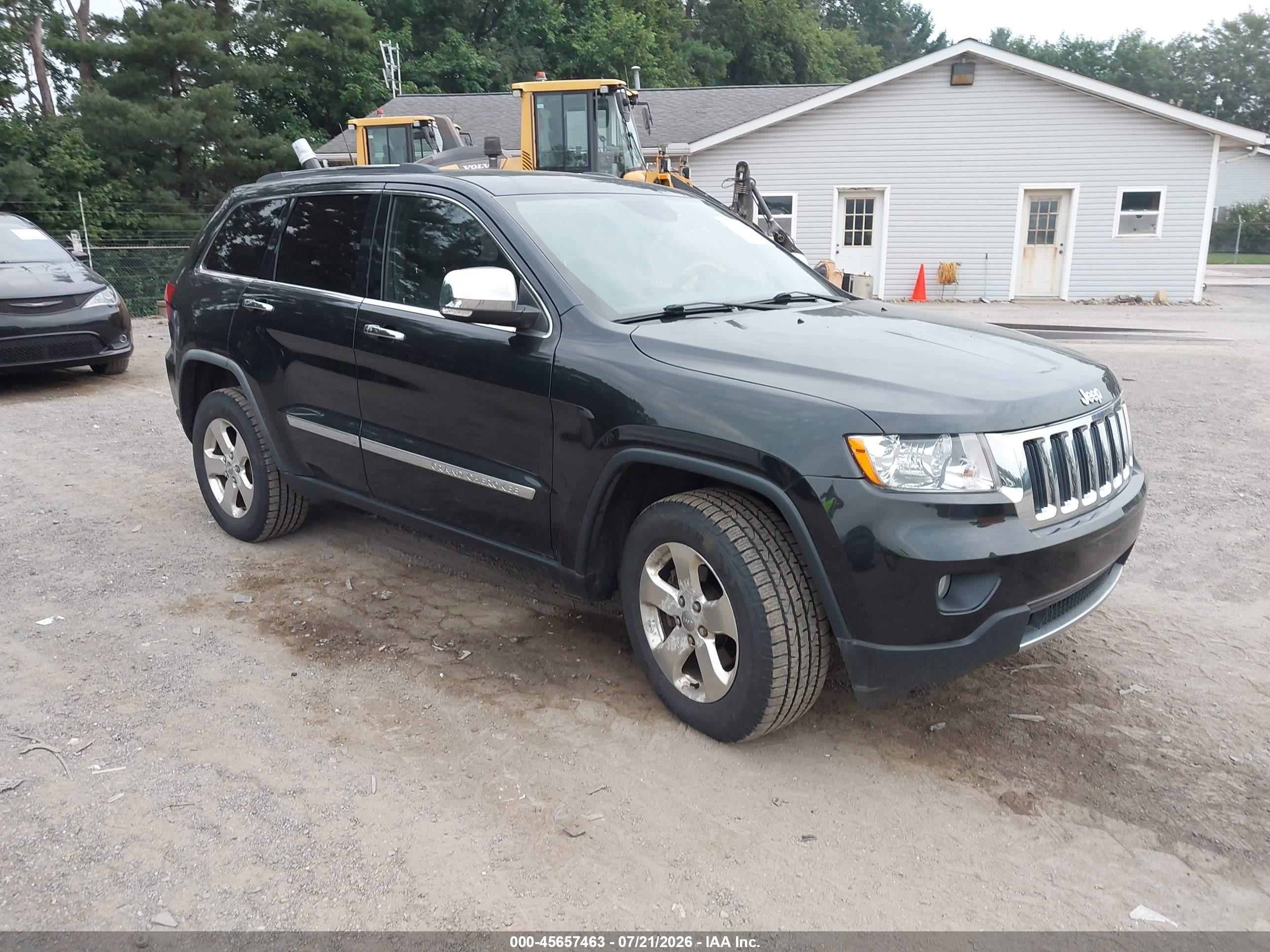 2011 Jeep Grand Cherokee Limited Black vin: 1J4RR5GG7BC511519