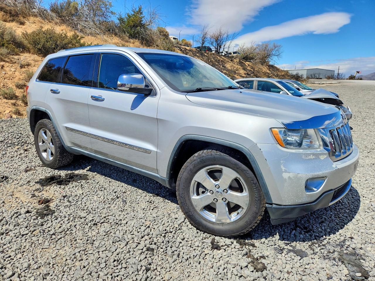 2011 Jeep Grand Cherokee Limited Silver vin: 1J4RR5GG7BC546190
