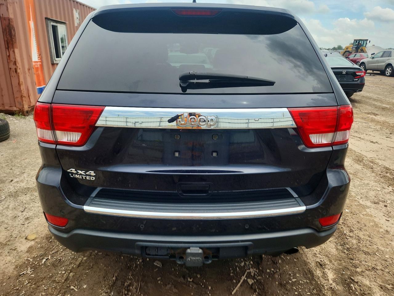 2011 Jeep Grand Cherokee Limited Black vin: 1J4RR5GG7BC655099