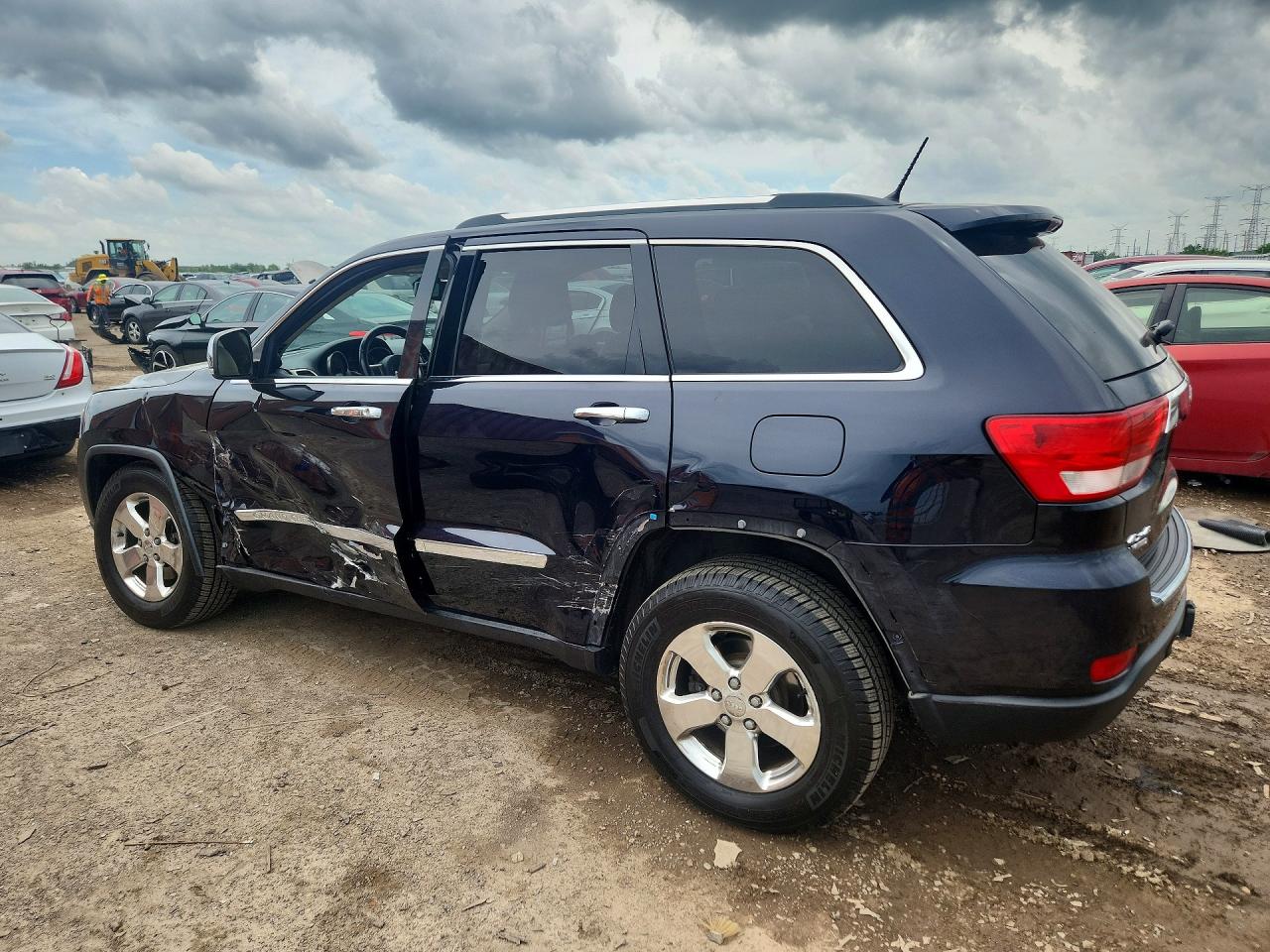 2011 Jeep Grand Cherokee Limited Black vin: 1J4RR5GG7BC655099