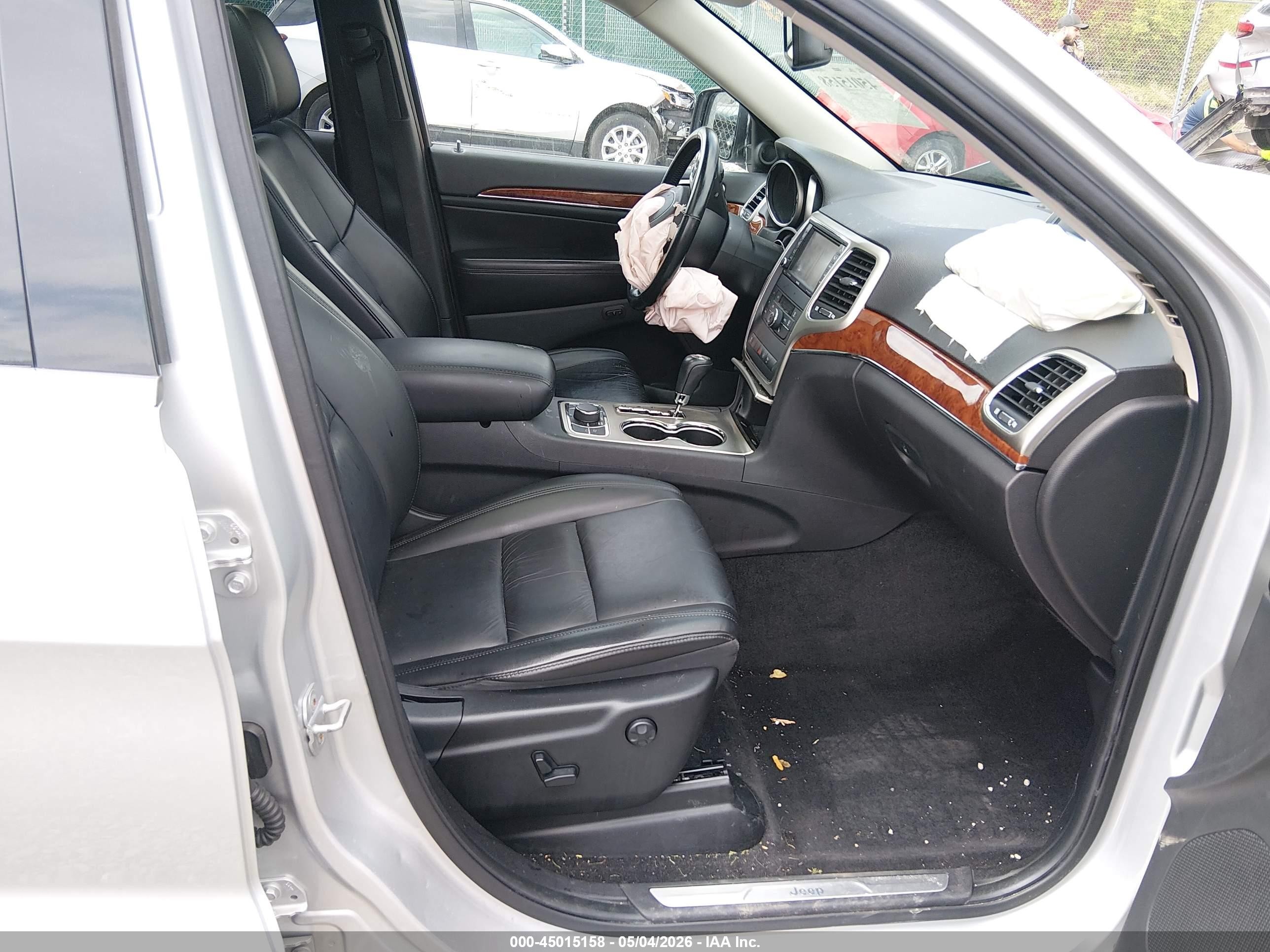 2011 Jeep Grand Cherokee Limited Серый vin: 1J4RR5GG8BC524876