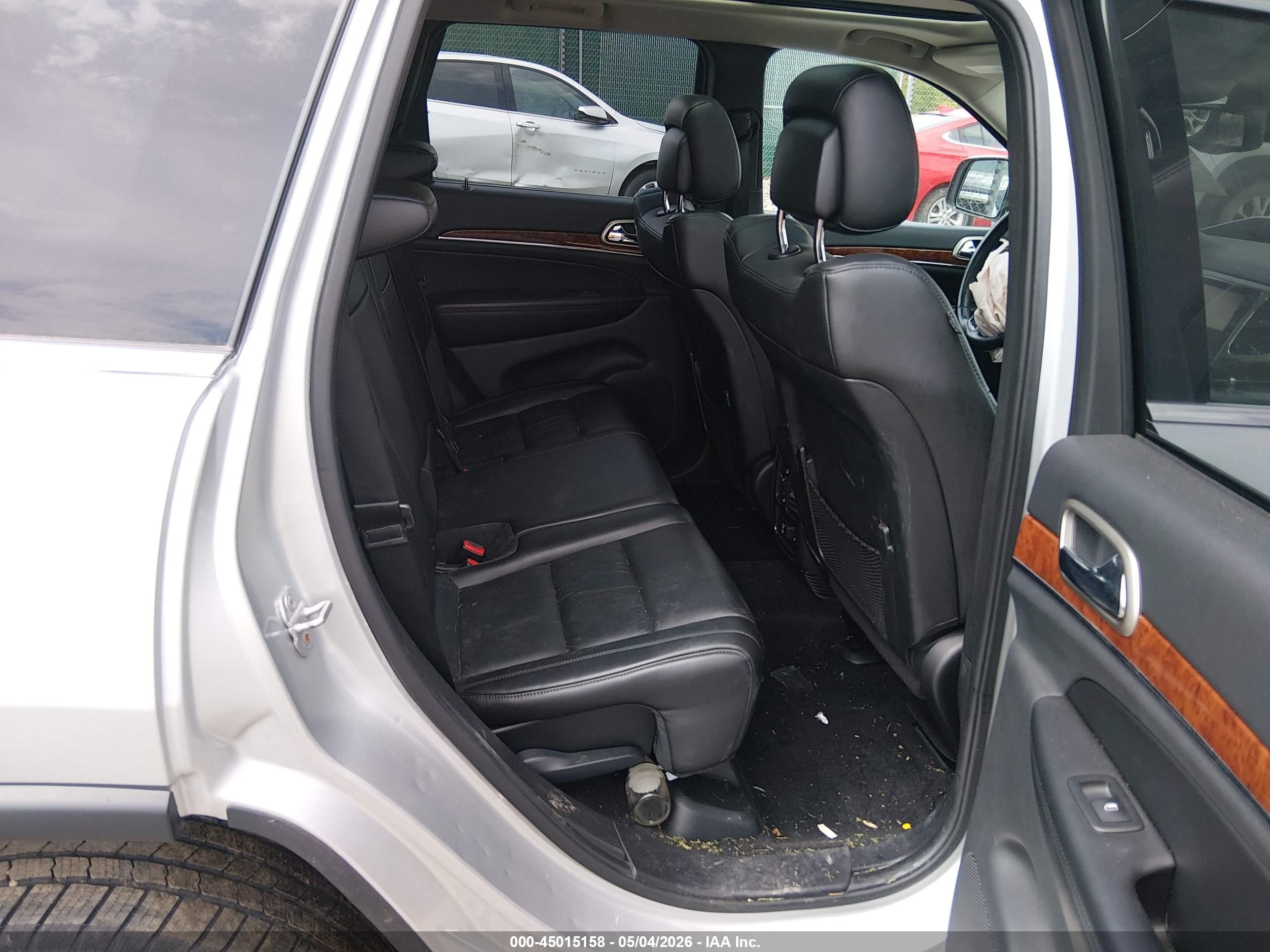 2011 Jeep Grand Cherokee Limited Серый vin: 1J4RR5GG8BC524876