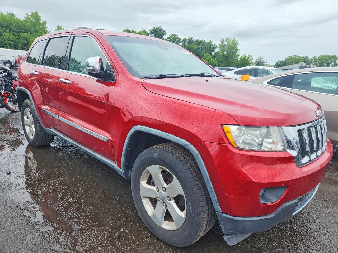 2011 Jeep Grand Cherokee Limited Red vin: 1J4RR5GG9BC529066