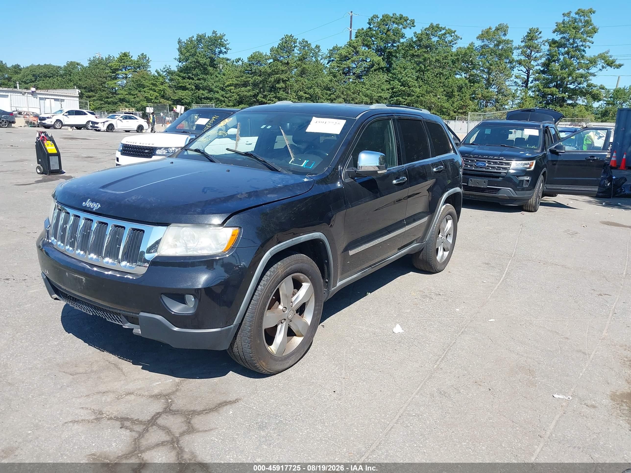2011 Jeep Grand Cherokee Limited Black vin: 1J4RR5GG9BC655220