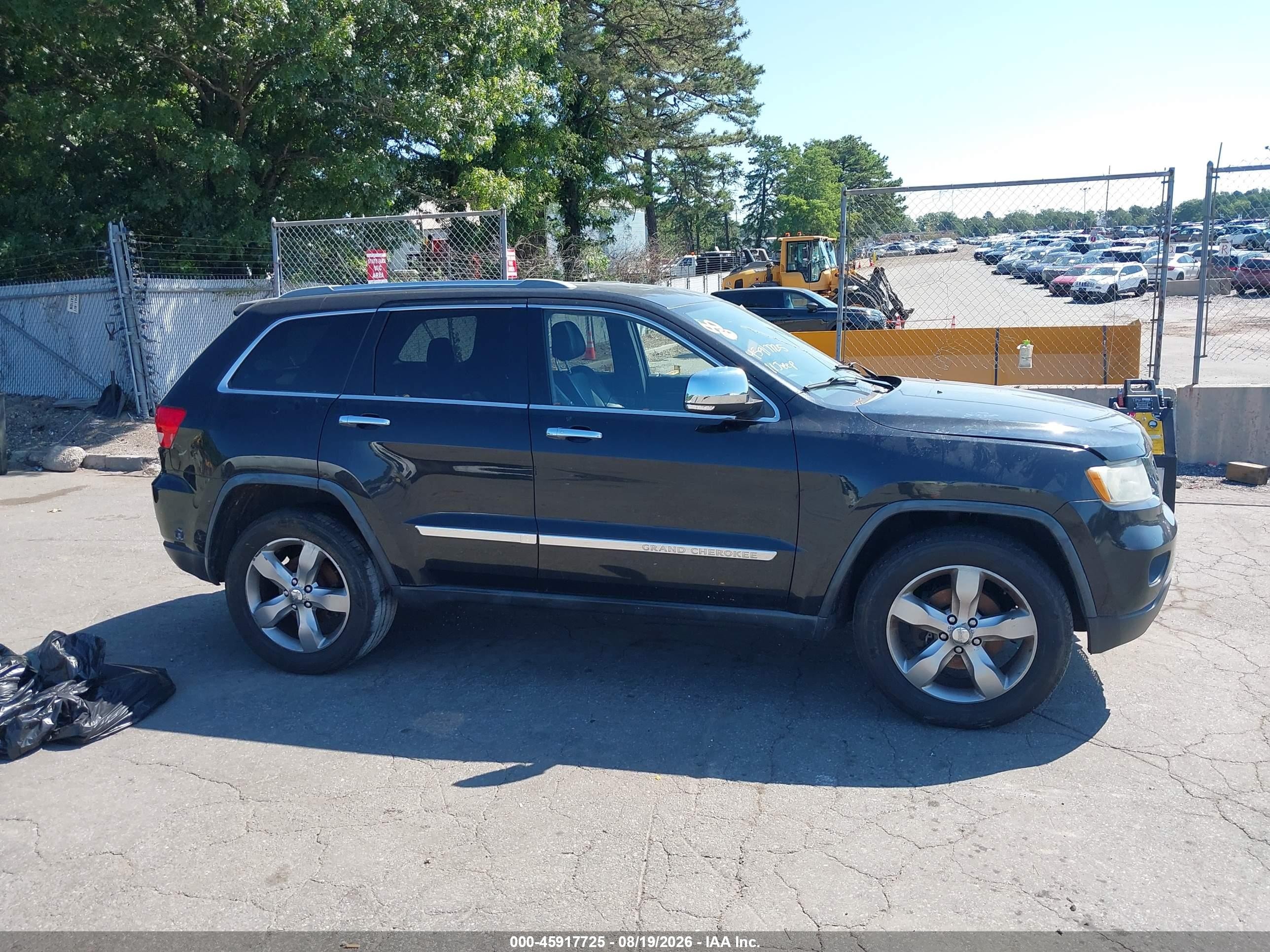 2011 Jeep Grand Cherokee Limited Black vin: 1J4RR5GG9BC655220