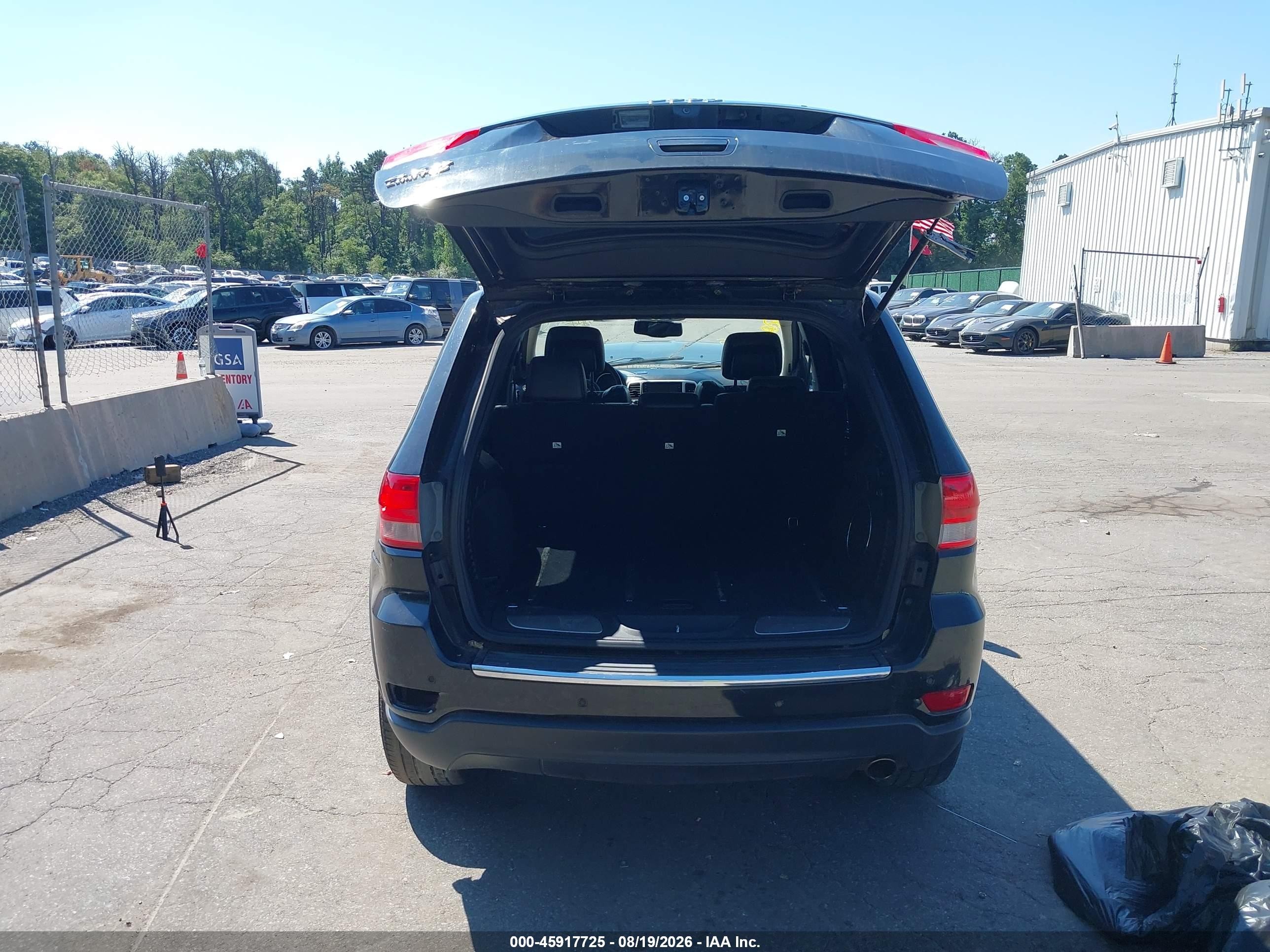 2011 Jeep Grand Cherokee Limited Black vin: 1J4RR5GG9BC655220