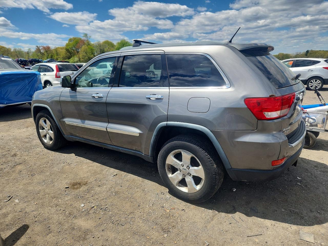 2011 Jeep Grand Cherokee Limited Серый vin: 1J4RR5GG9BC655301