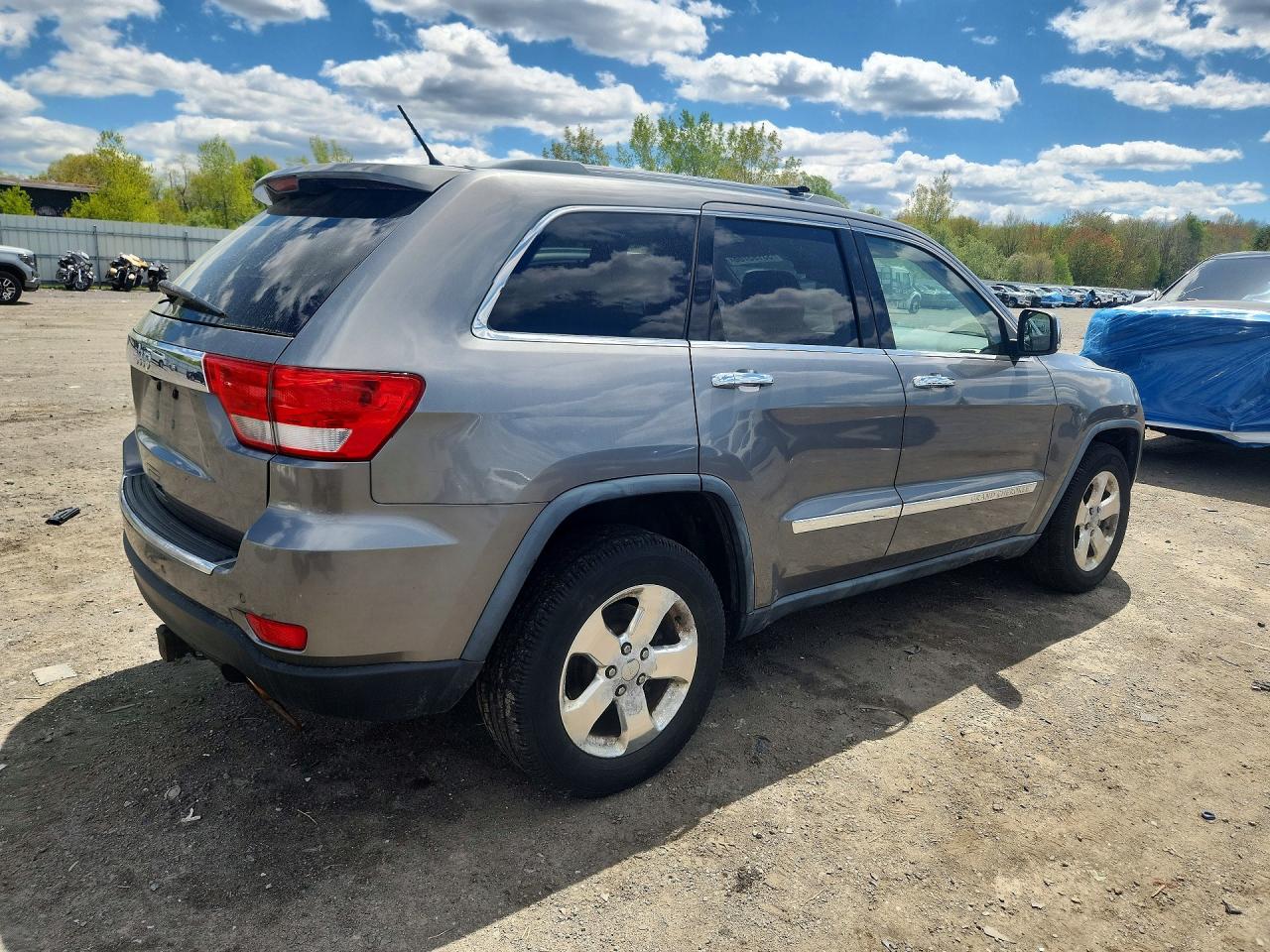 2011 Jeep Grand Cherokee Limited Серый vin: 1J4RR5GG9BC655301