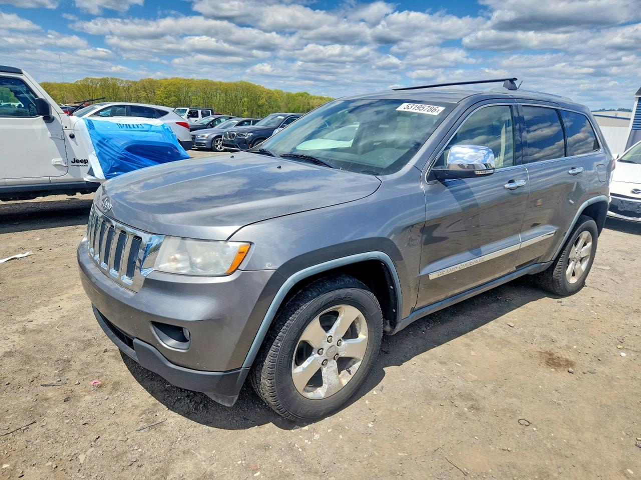 2011 Jeep Grand Cherokee Limited Серый vin: 1J4RR5GG9BC655301