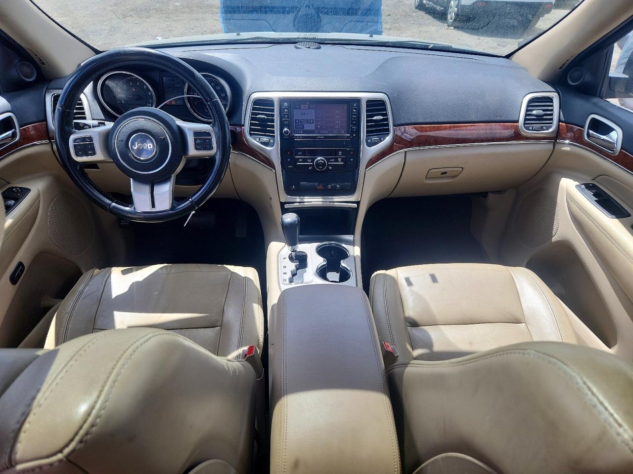 2011 Jeep Grand Cherokee Limited Серый vin: 1J4RR5GG9BC655301
