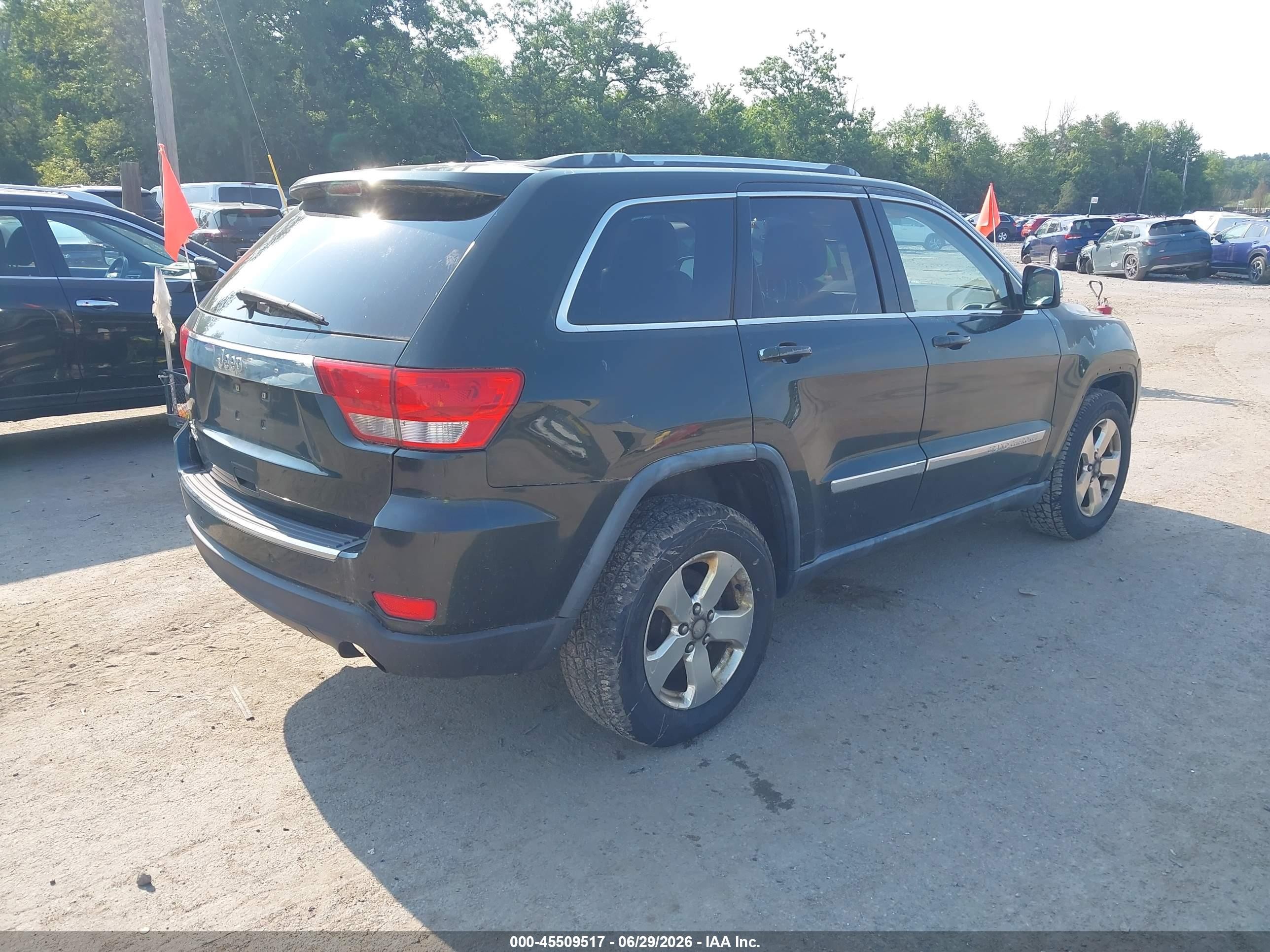2011 Jeep Grand Cherokee Limited Green vin: 1J4RR5GGXBC520487