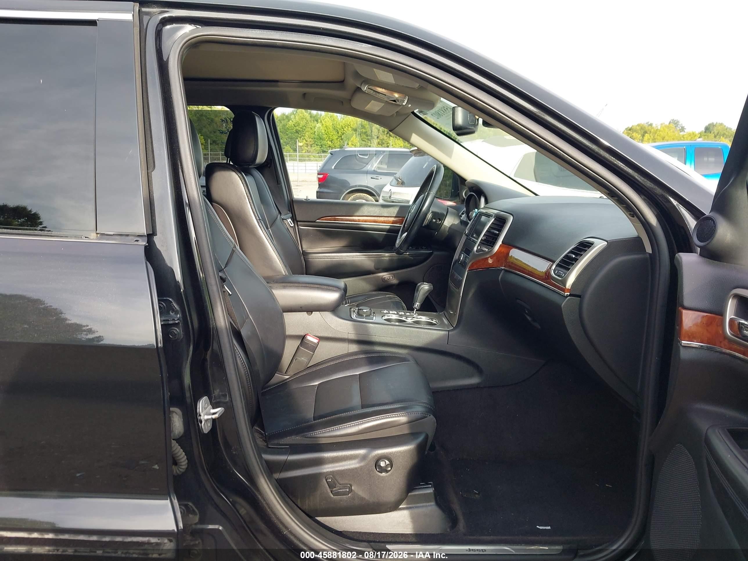 2011 Jeep Grand Cherokee Limited Black vin: 1J4RR5GGXBC566224
