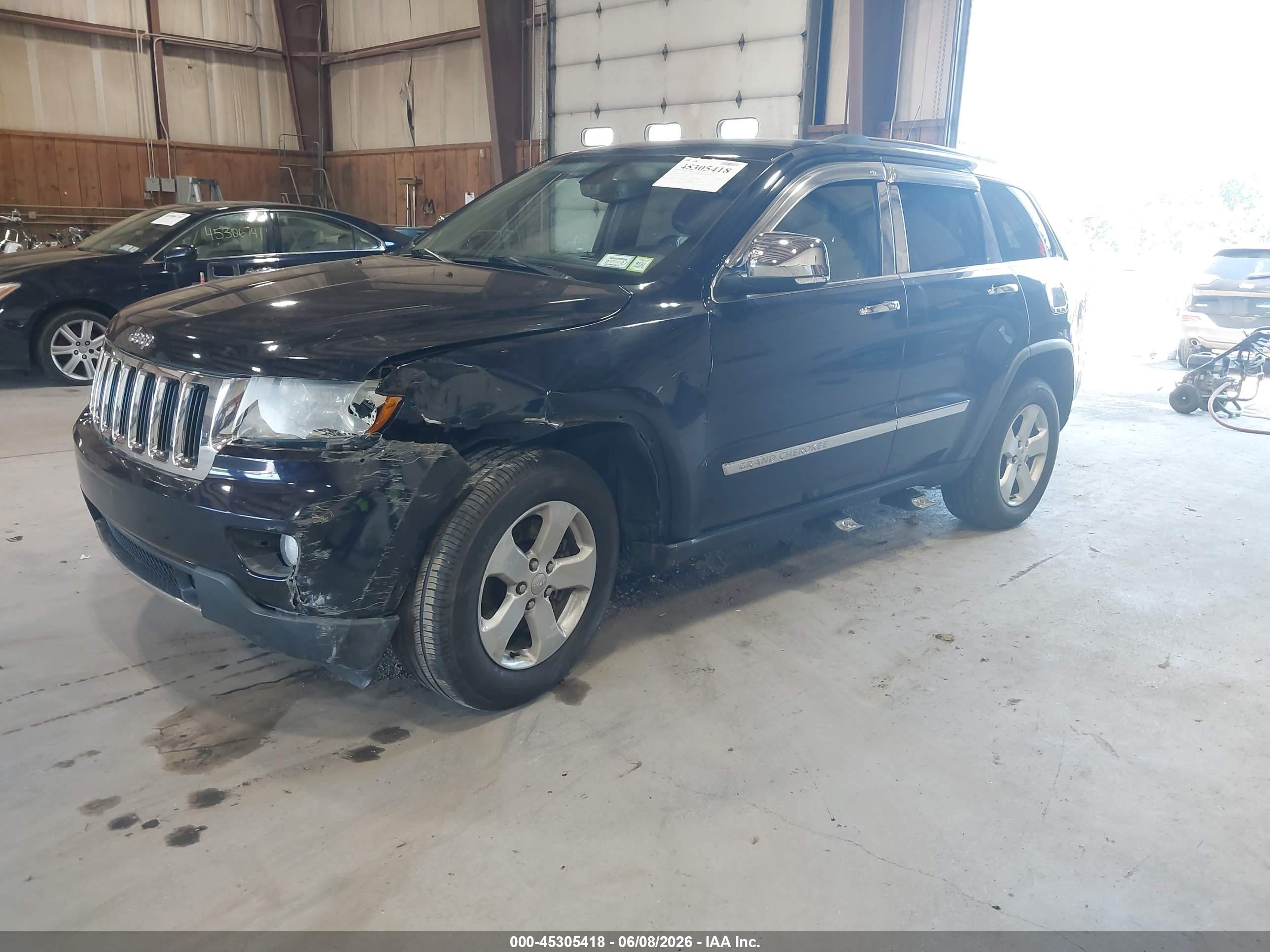 2011 Jeep Grand Cherokee Limited Black vin: 1J4RR5GT4BC505111