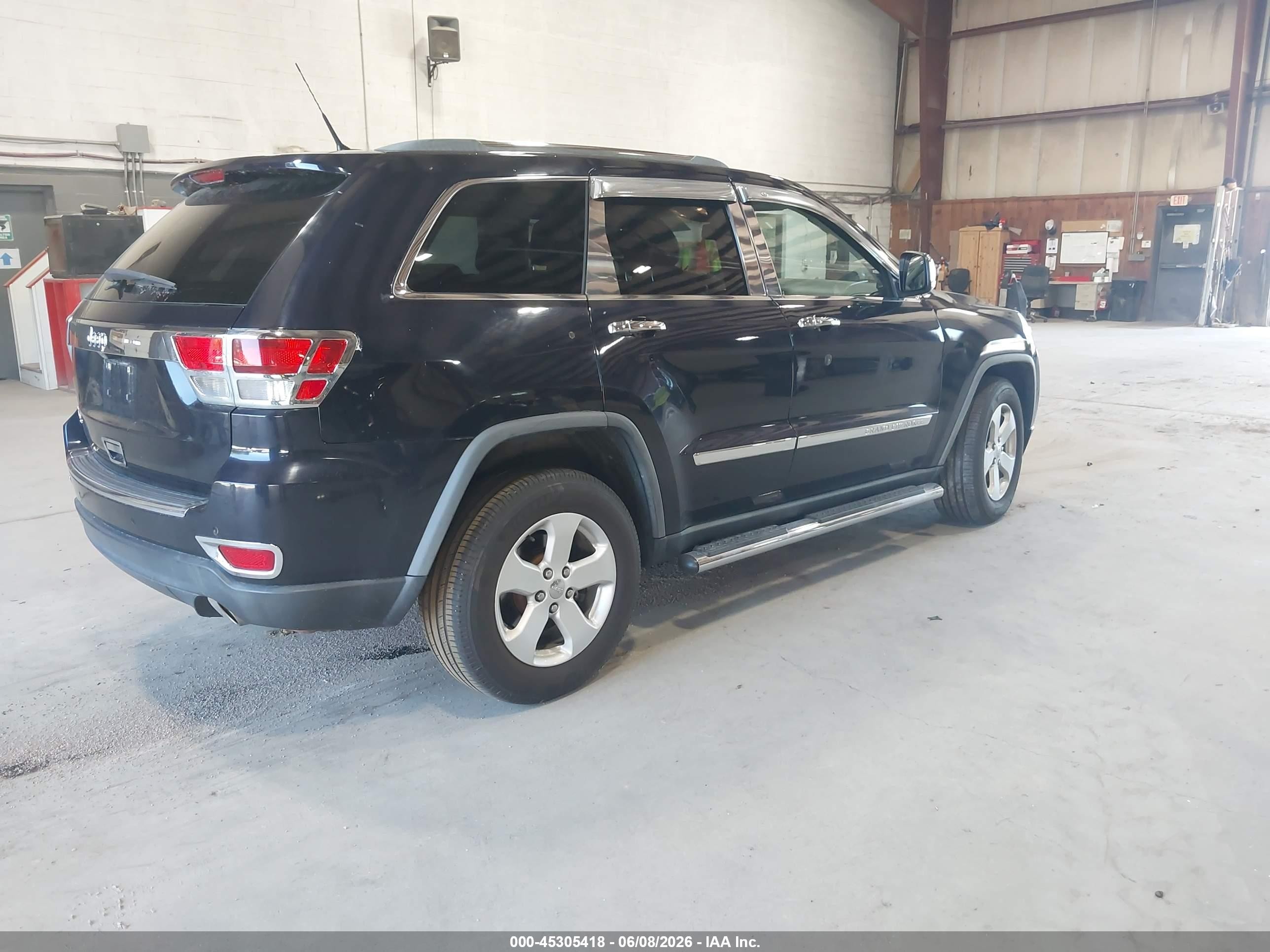 2011 Jeep Grand Cherokee Limited Black vin: 1J4RR5GT4BC505111