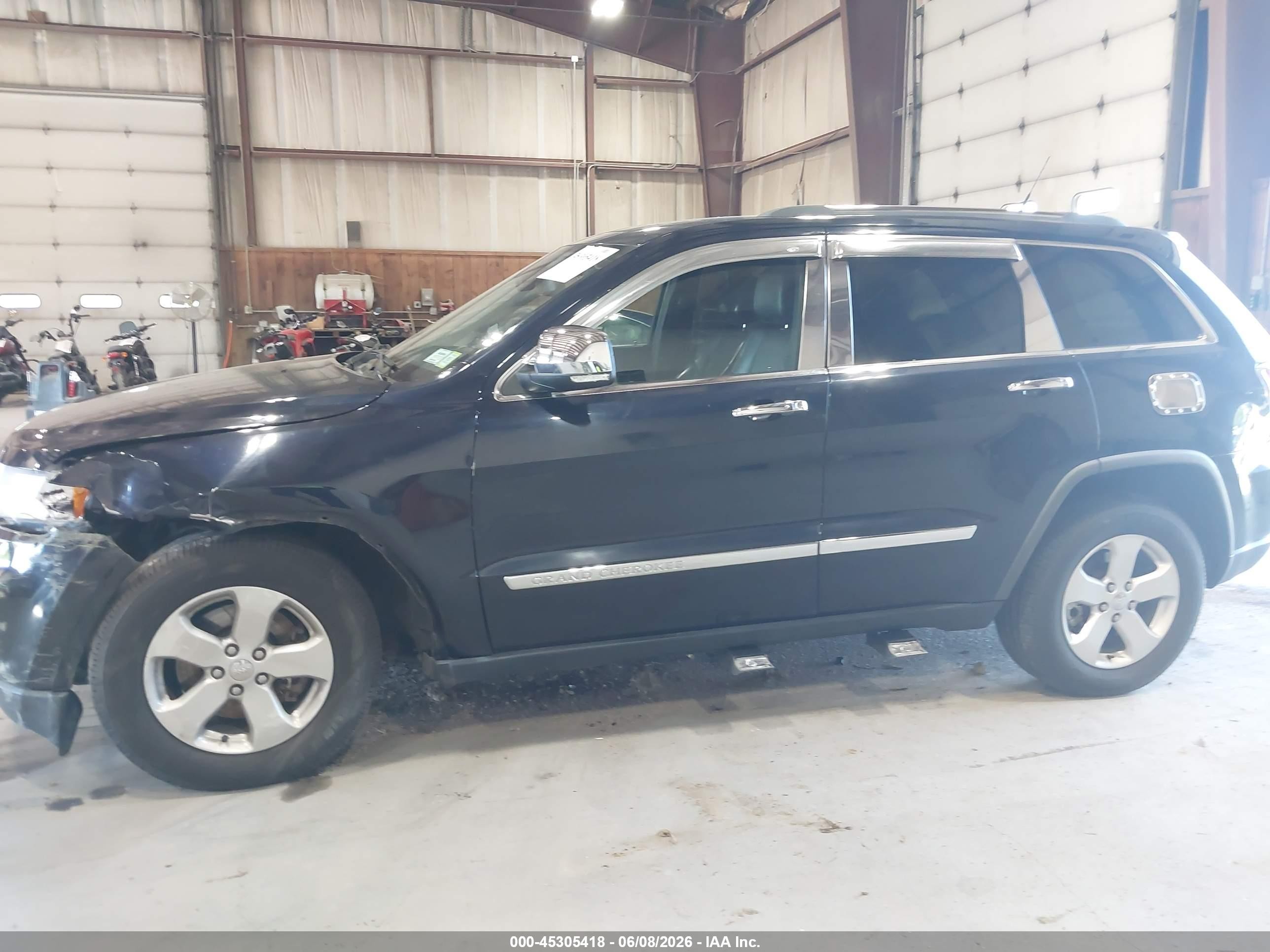 2011 Jeep Grand Cherokee Limited Black vin: 1J4RR5GT4BC505111