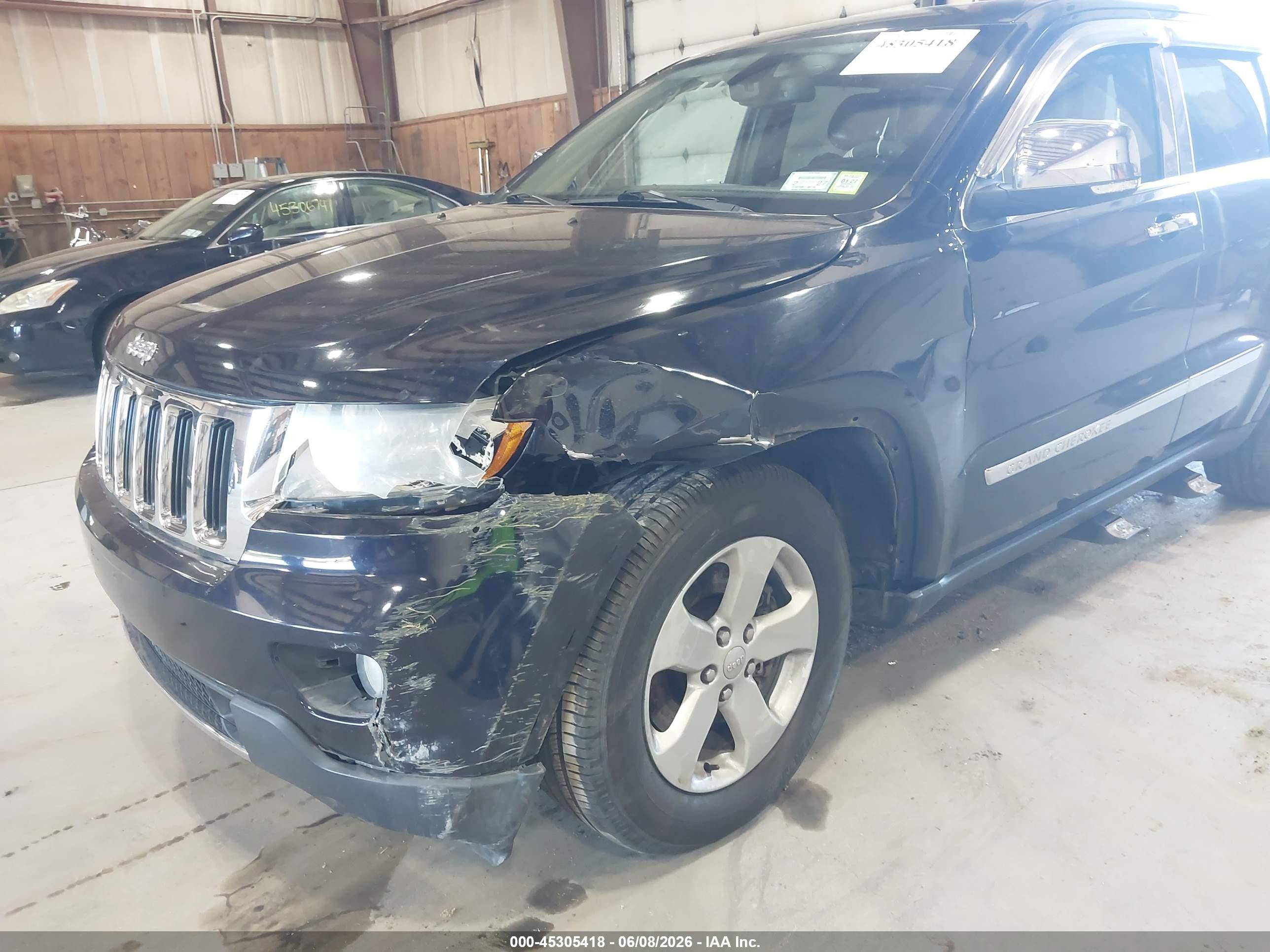 2011 Jeep Grand Cherokee Limited Black vin: 1J4RR5GT4BC505111