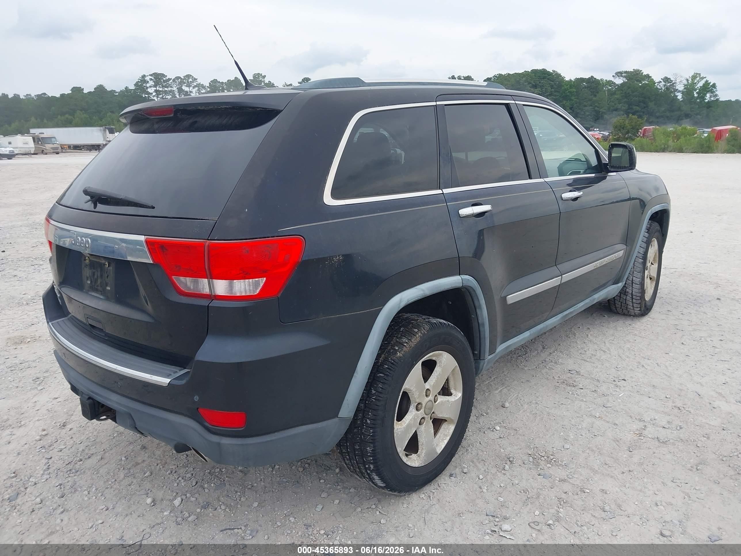 2011 Jeep Grand Cherokee Limited Синий vin: 1J4RR5GT4BC521583
