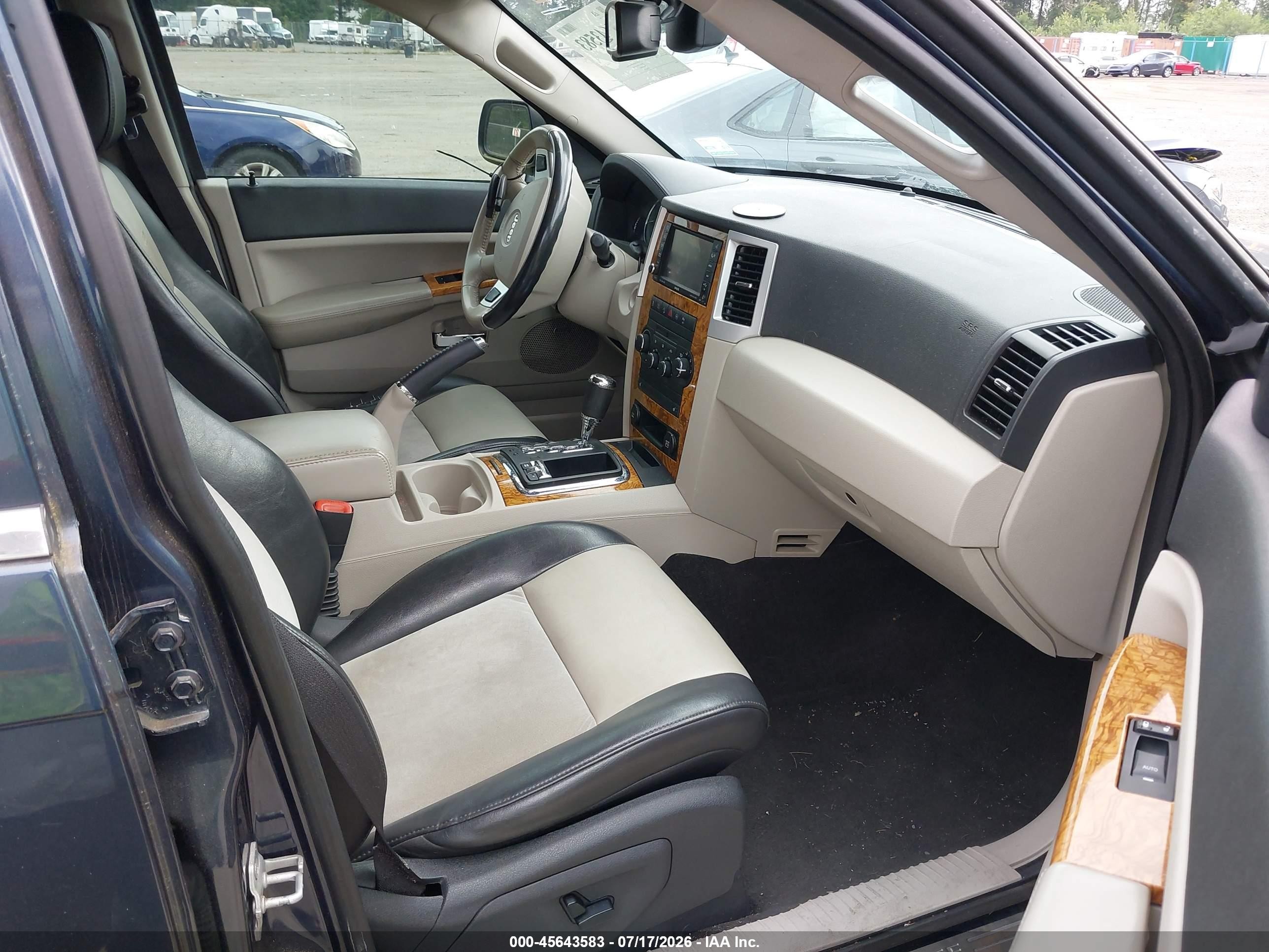 2010 Jeep Grand Cherokee Limited Dark Blue vin: 1J4RR5GT5AC150822