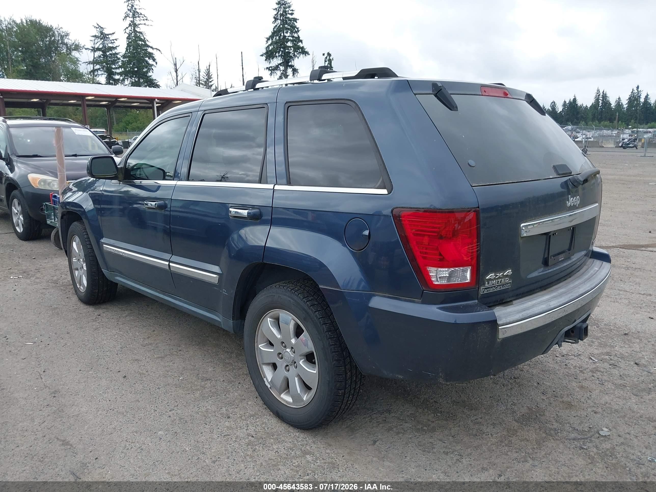 2010 Jeep Grand Cherokee Limited Dark Blue vin: 1J4RR5GT5AC150822