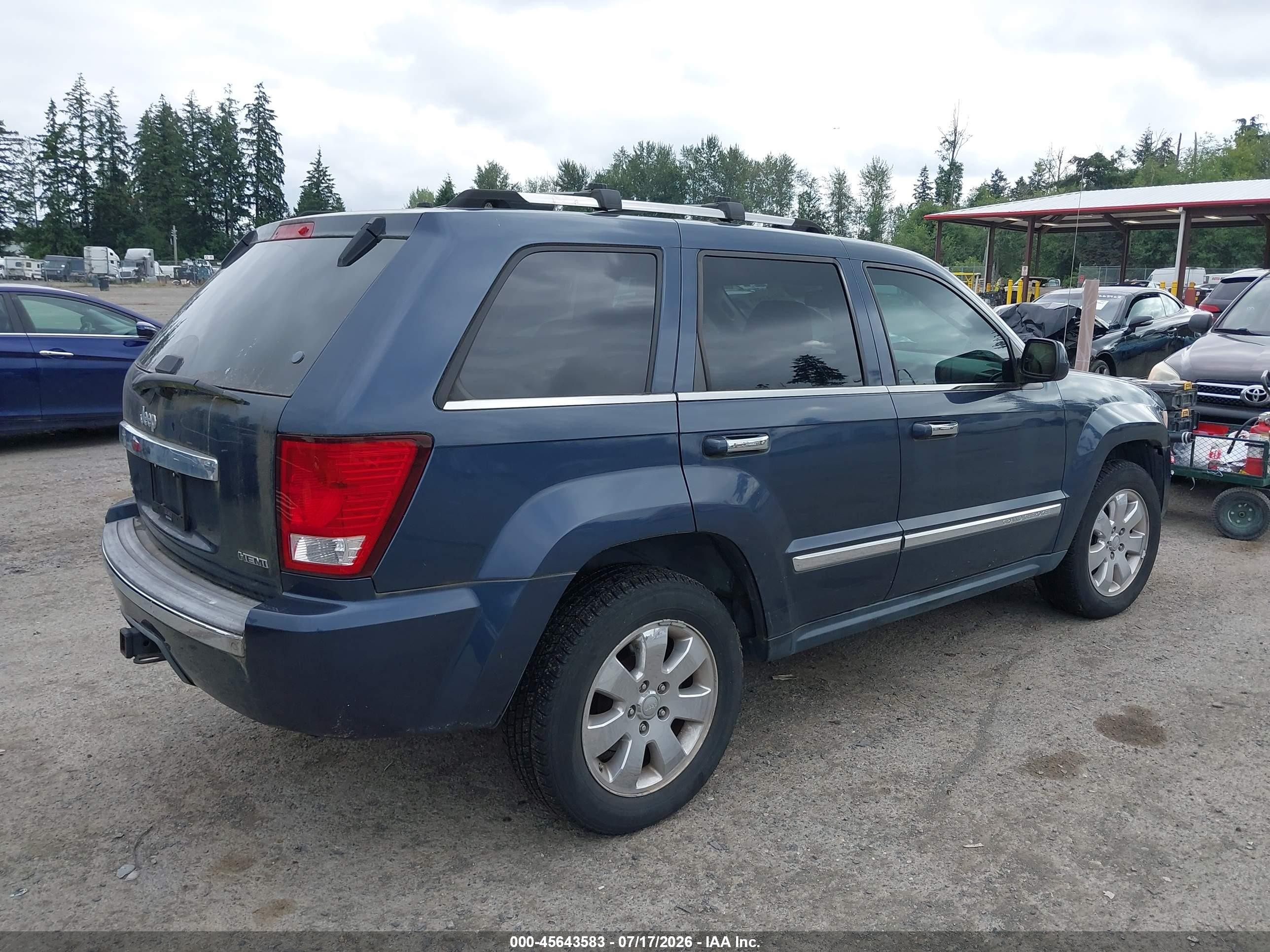 2010 Jeep Grand Cherokee Limited Dark Blue vin: 1J4RR5GT5AC150822