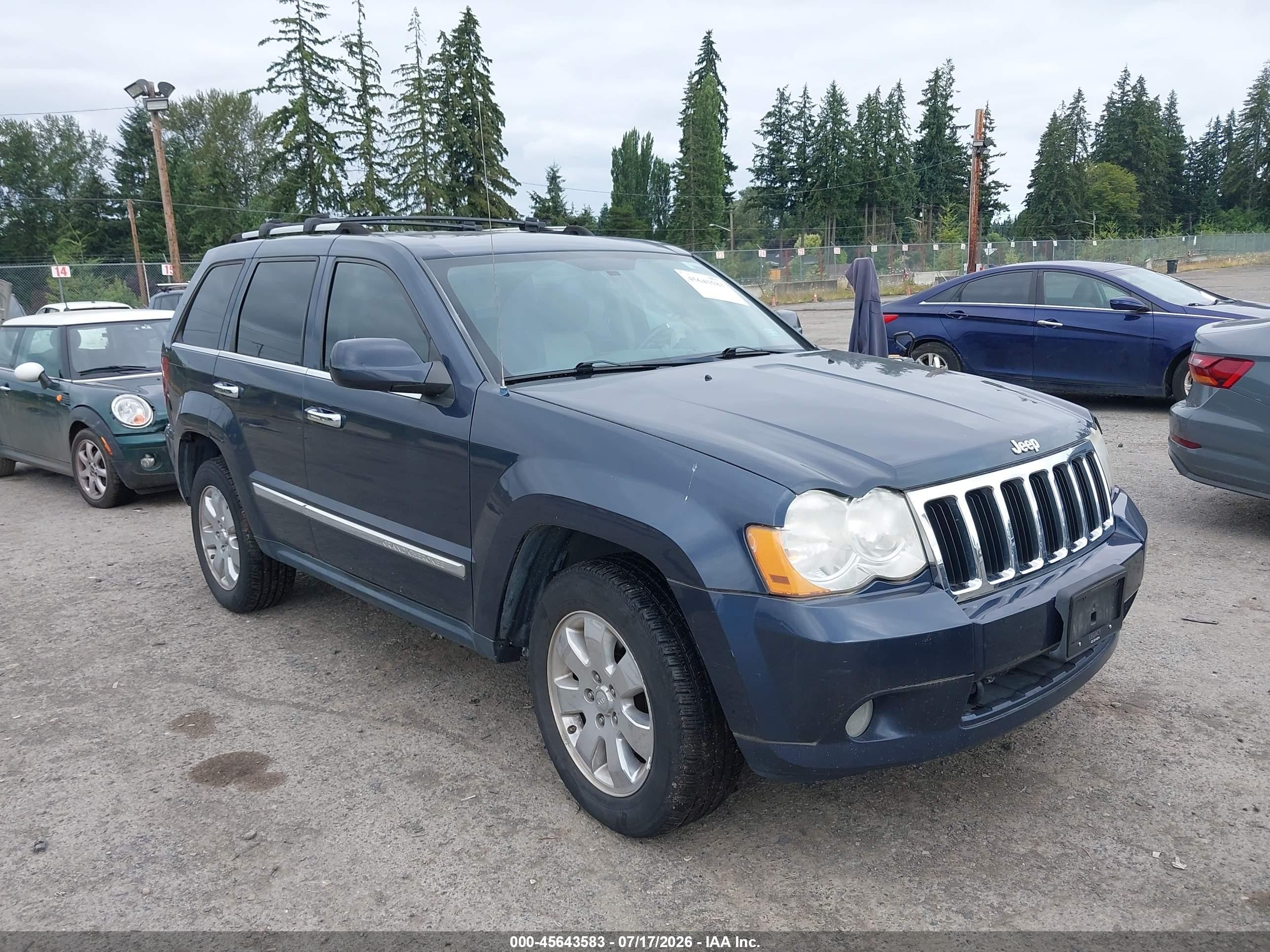 2010 Jeep Grand Cherokee Limited Dark Blue vin: 1J4RR5GT5AC150822