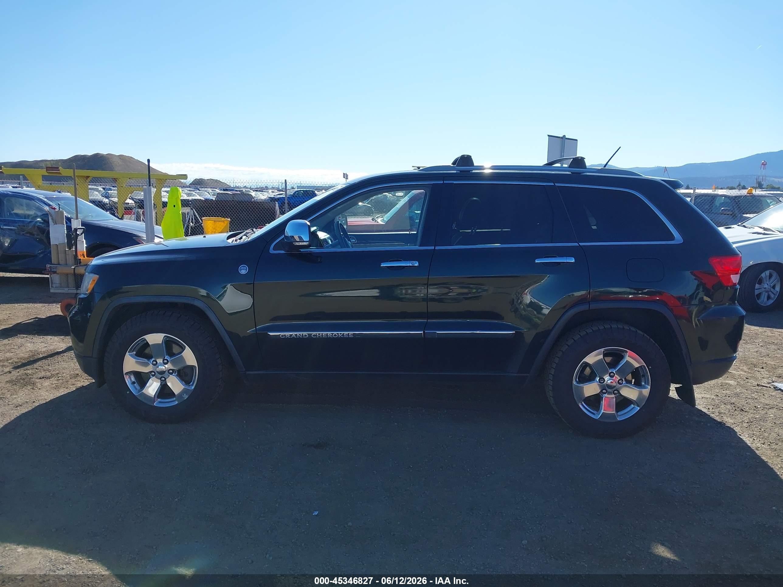 2011 Jeep Grand Cherokee Limited Green vin: 1J4RR5GT5BC603645