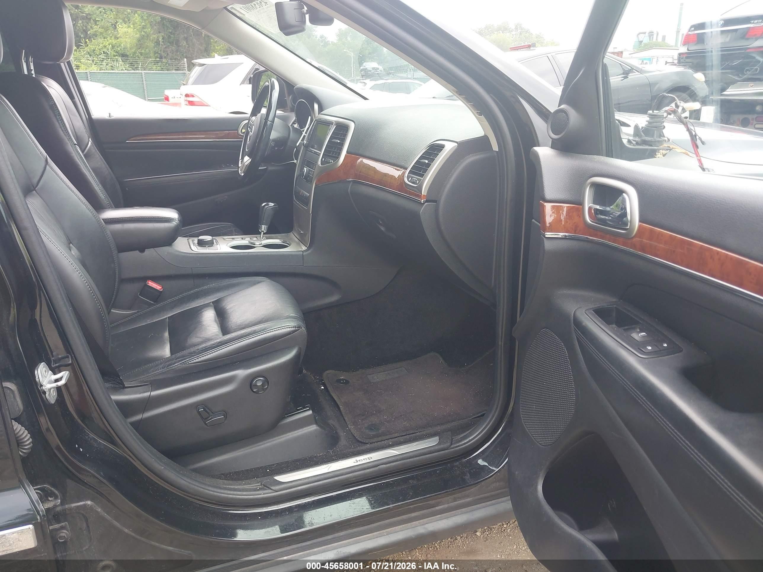 2011 Jeep Grand Cherokee Limited Black vin: 1J4RR5GT5BC603693
