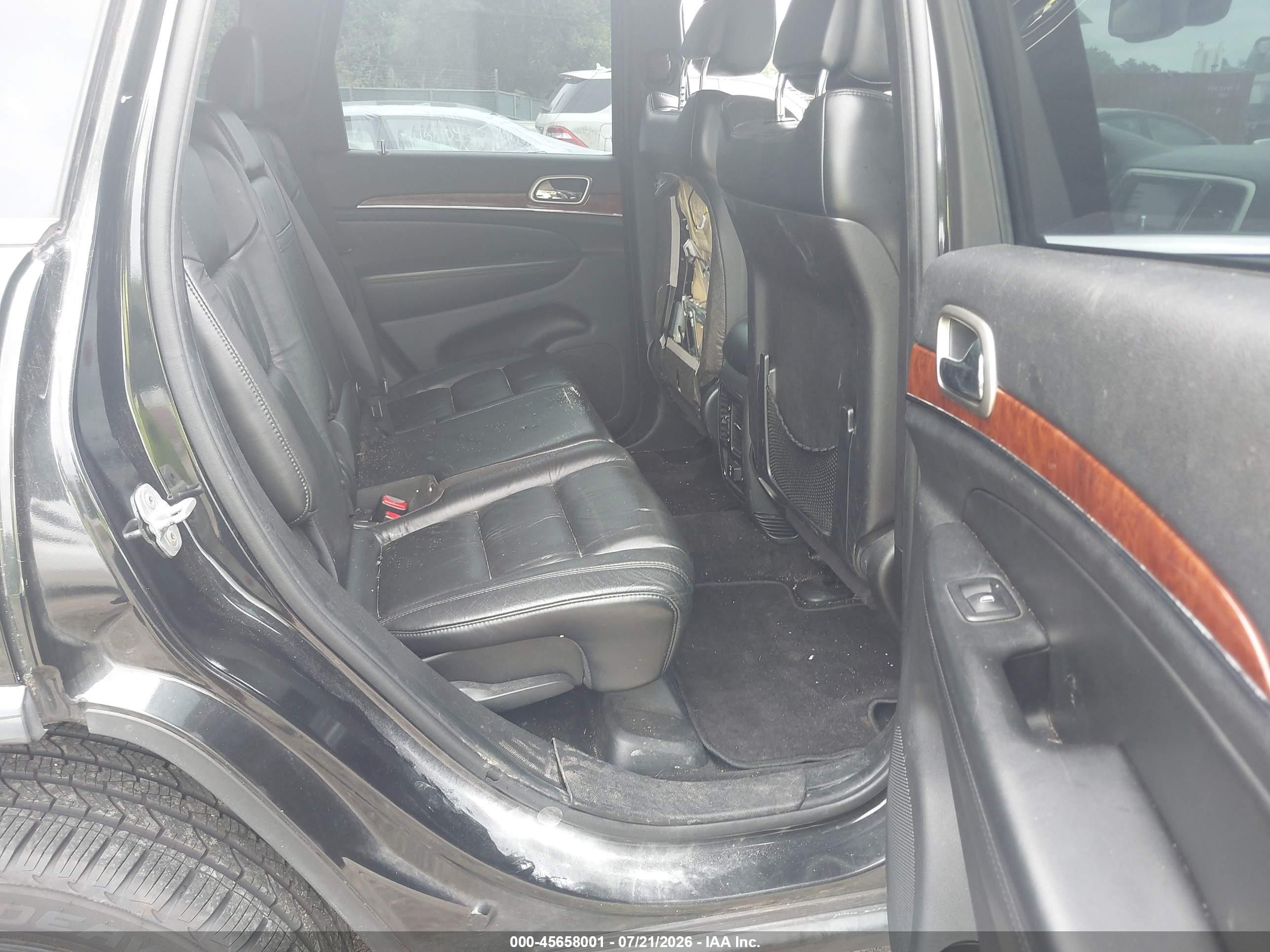 2011 Jeep Grand Cherokee Limited Black vin: 1J4RR5GT5BC603693