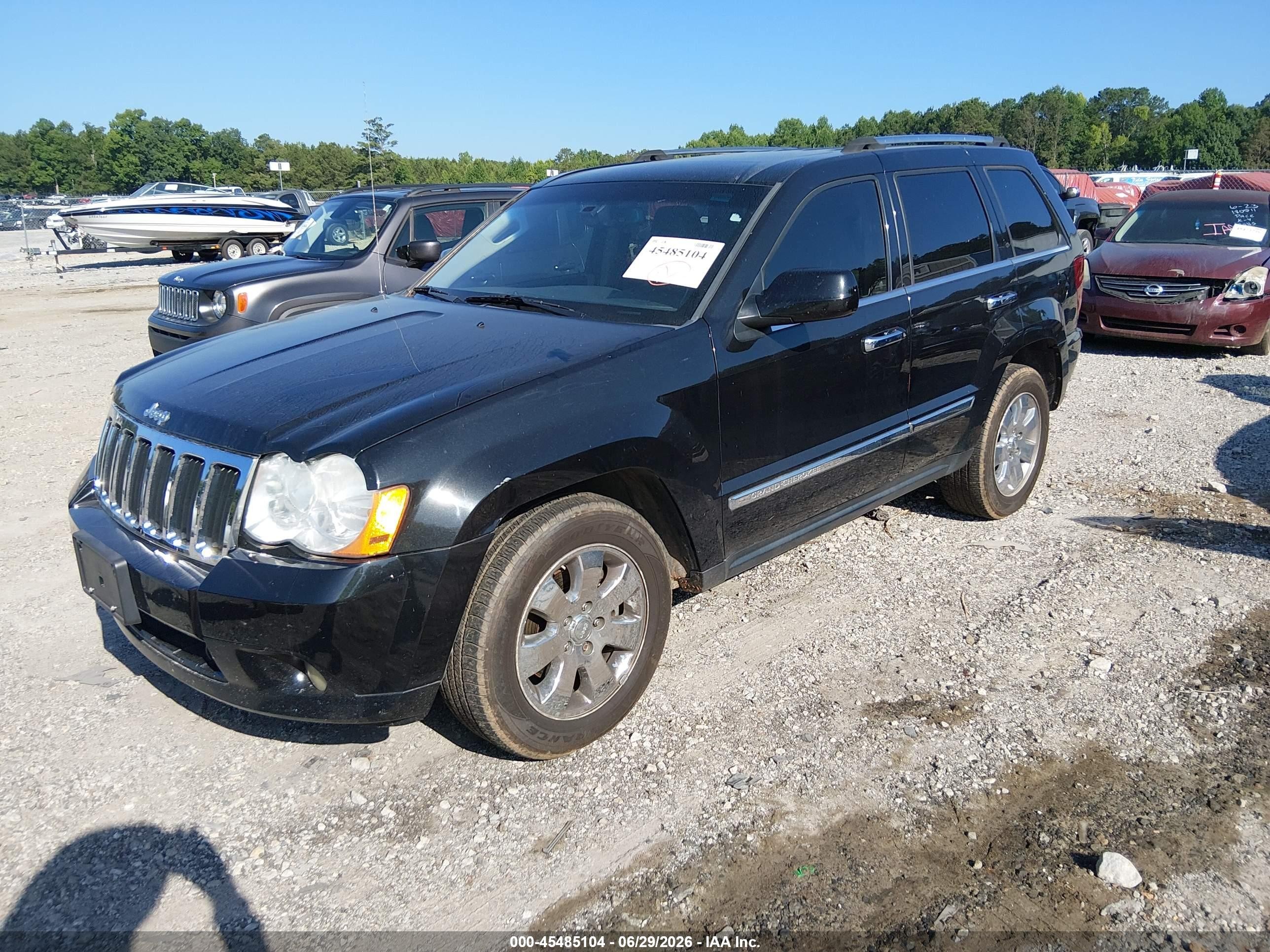 2010 Jeep Grand Cherokee Limited Black vin: 1J4RR5GT6AC150215