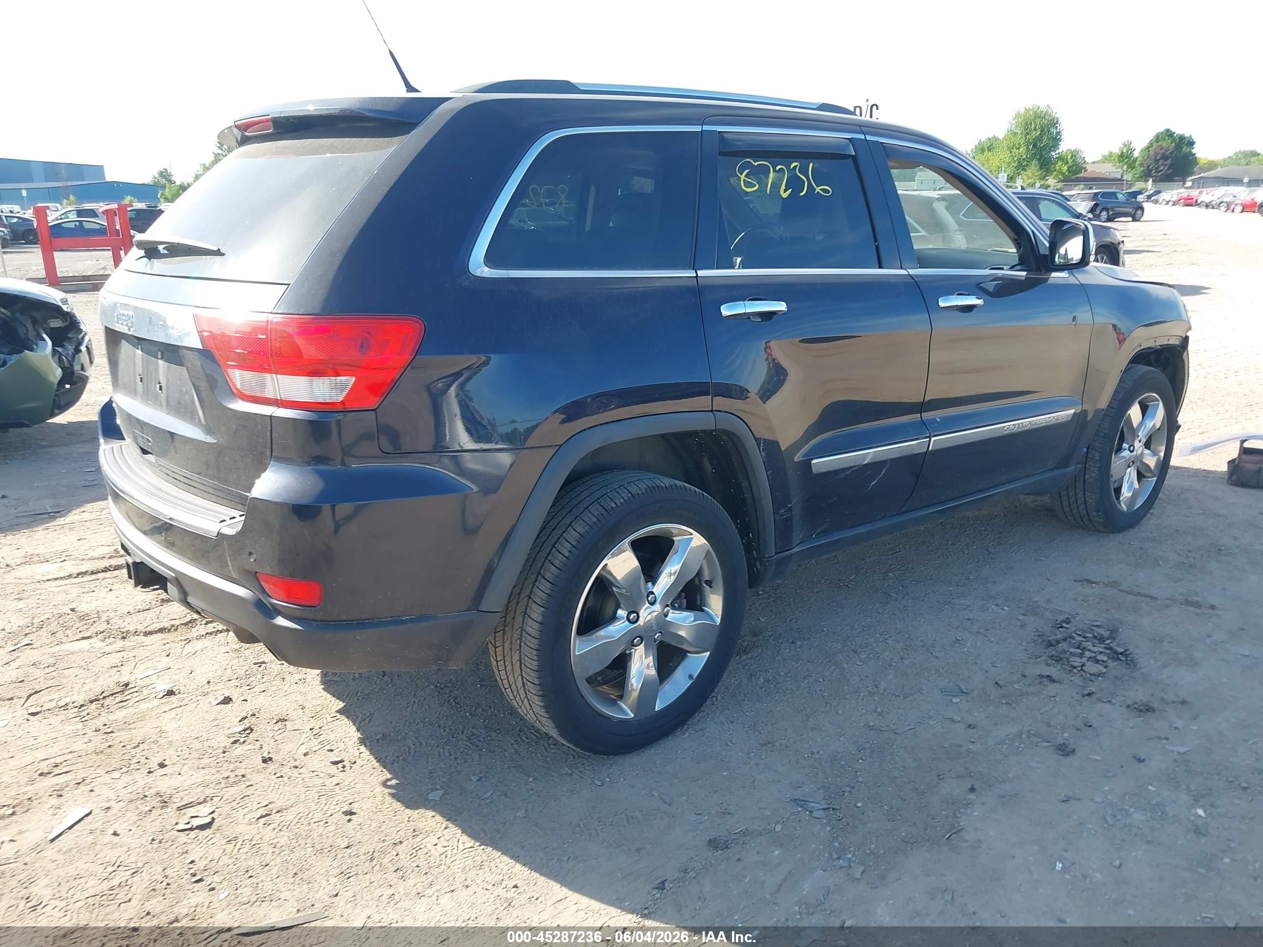 2011 Jeep Grand Cherokee Limited Blue vin: 1J4RR5GT6BC501030